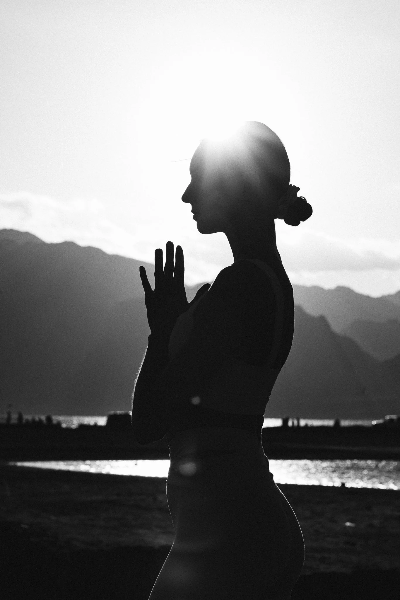 Sunset yoga session with Angelina Stolz Yoga at Lagoona beach - Dahab - South Sinai X Eslam Piko Studios Photography