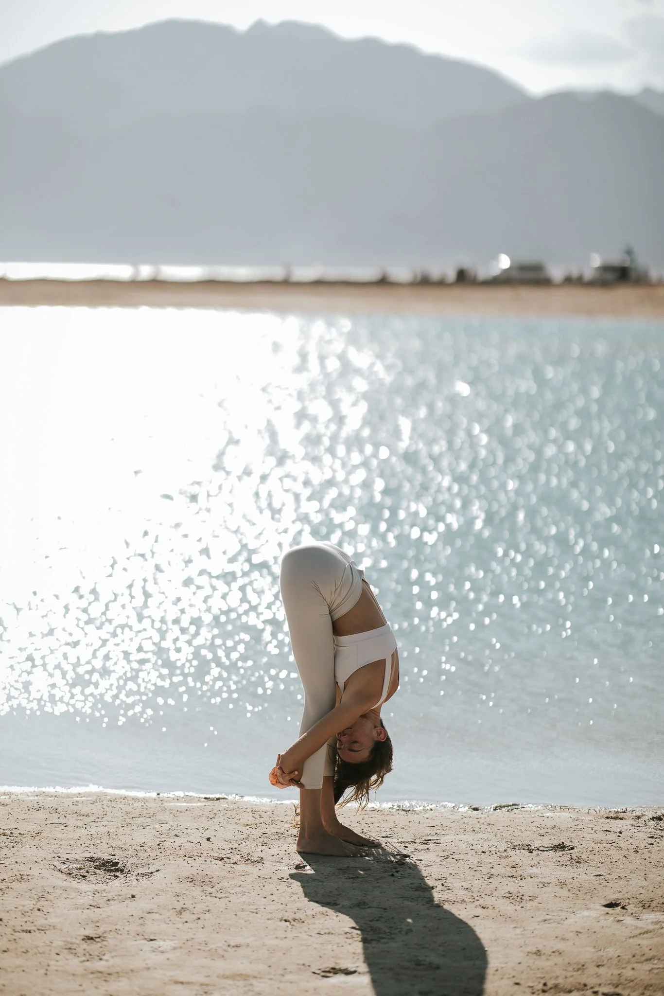 Sunset yoga session with Angelina Stolz Yoga at Lagoona beach - Dahab - South Sinai X Eslam Piko Studios Photography