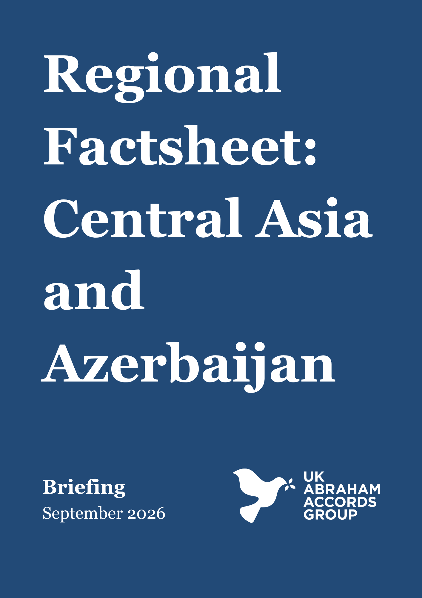 Regional Factsheet: Central Asia and Azerbaijan