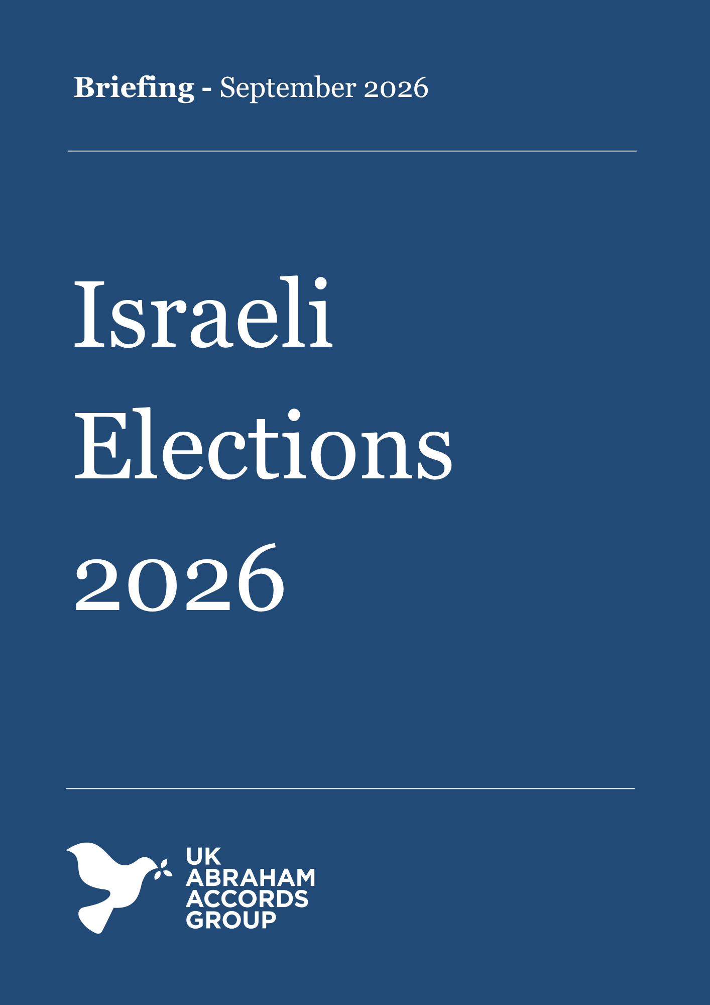 Israeli Elections 2026