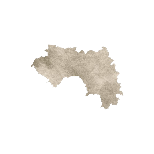 Carte de la Route de la Soie avec des pays et des régions marqués.