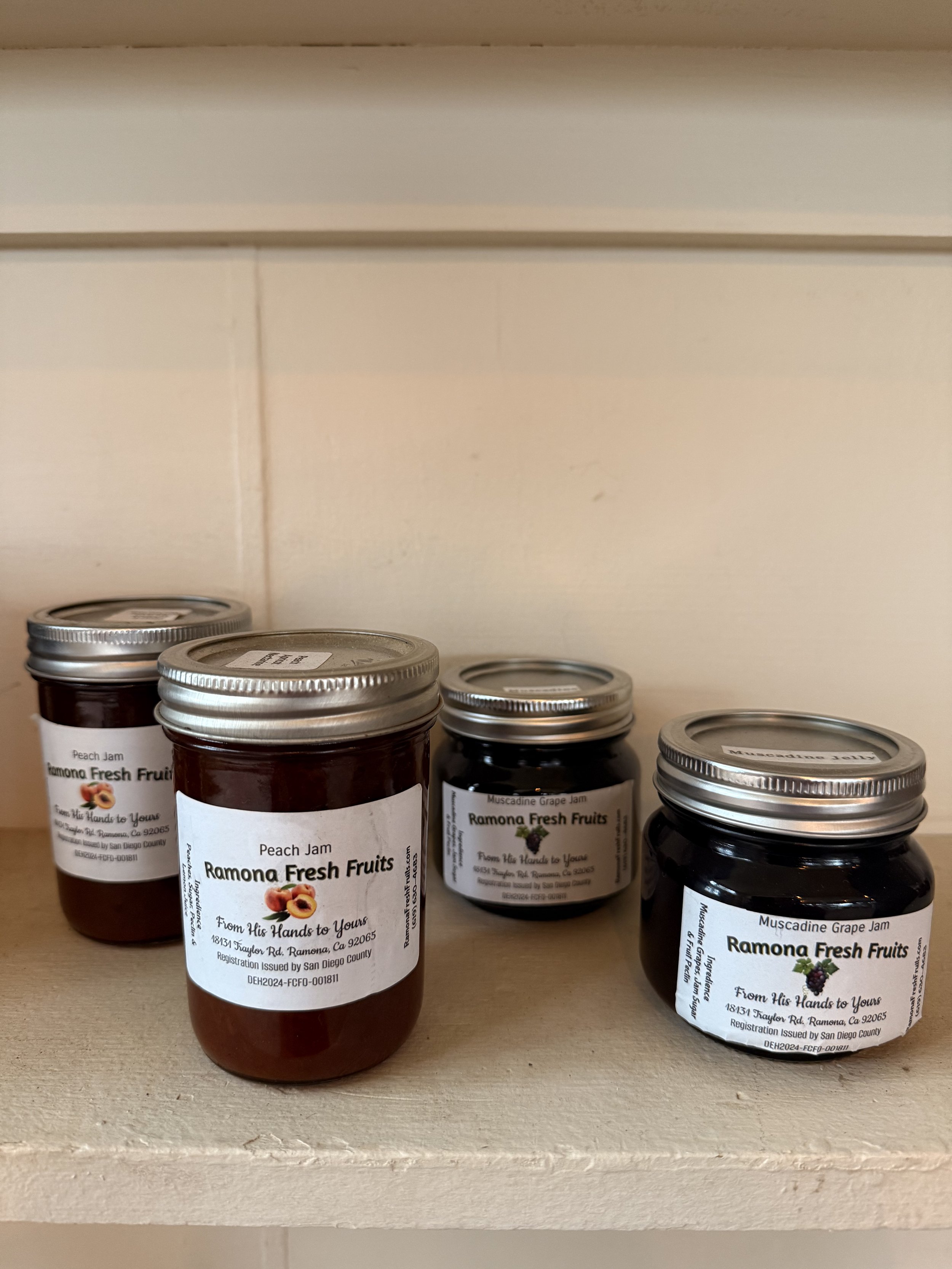 Ramona Fresh Fruits Jam
