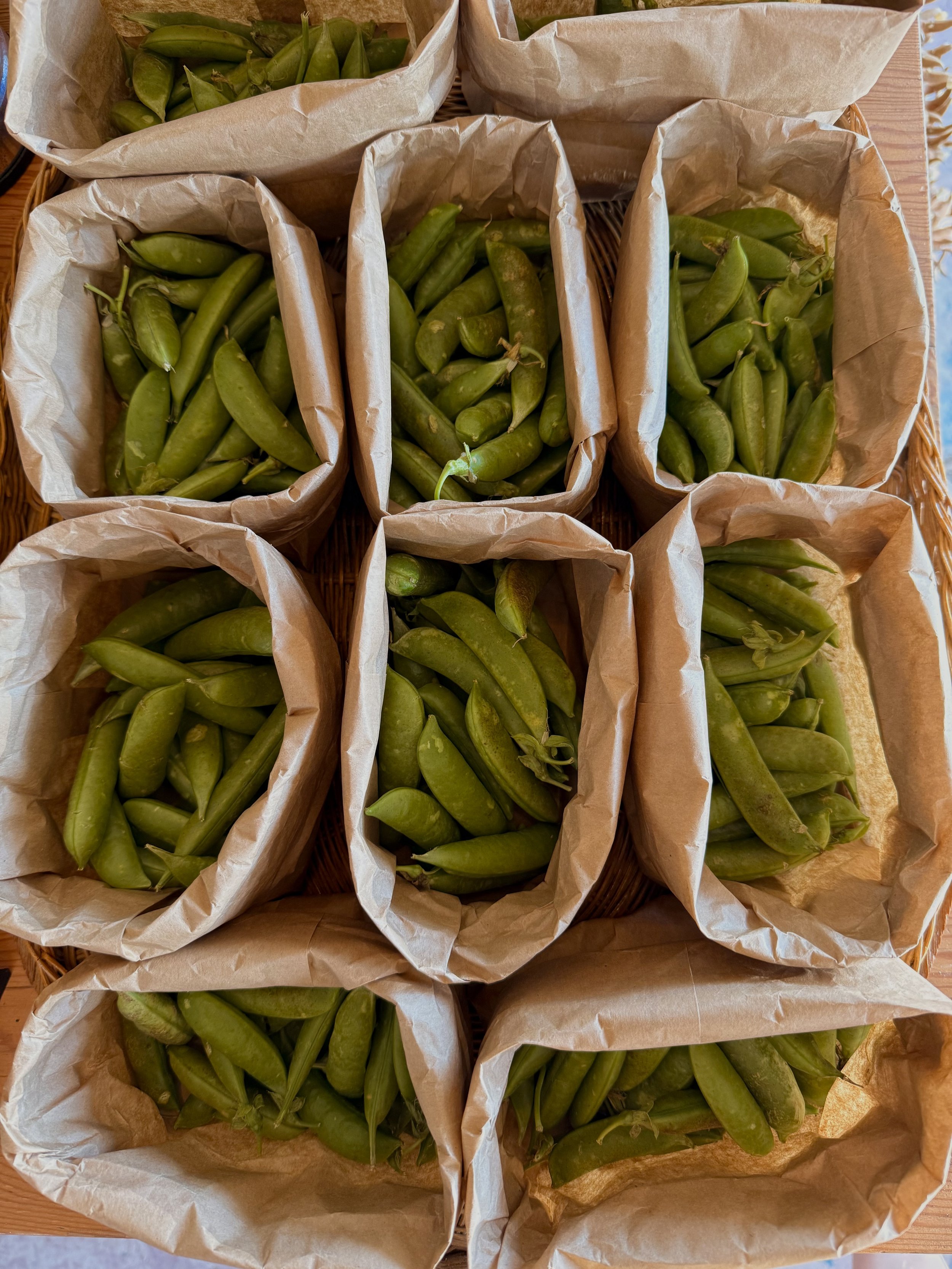 Organic Sugar Snap Peas