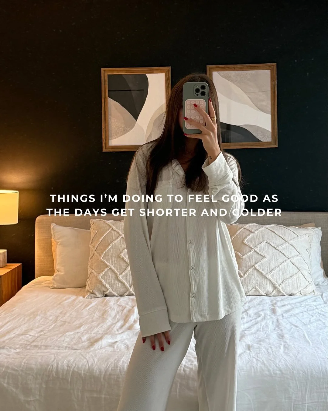 no seasonal depression here thank you!! 🍂❄️

if you want me to send you the supplements I recommend to support you through the cold months comment SEASON 🤝🏼

things I&rsquo;m doing to feel good as the days get shorter and colder 👇🏼👇🏼

&mdash;m