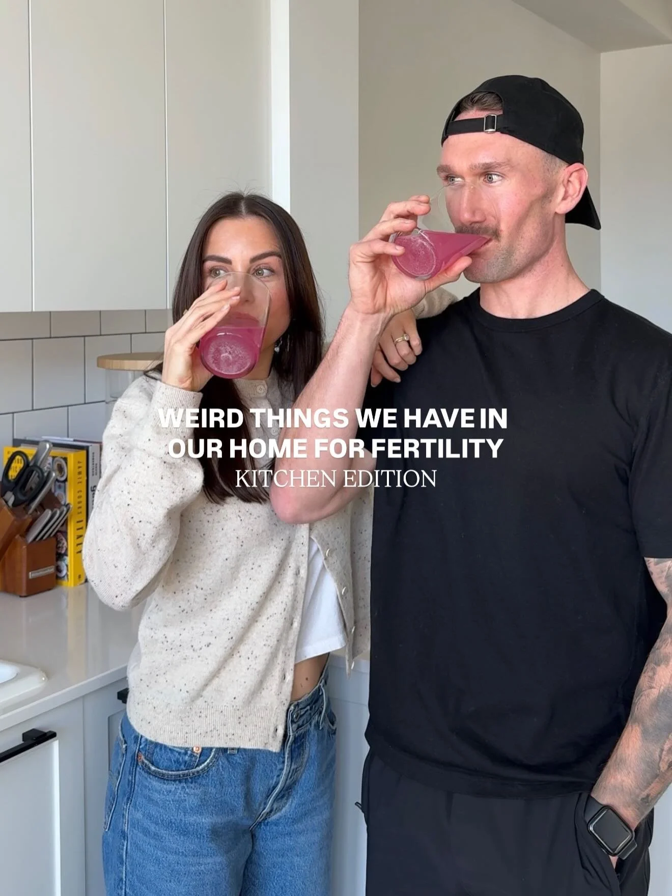 things in our kitchen so we can be fertile af 🤩

comment KITCHEN and I&rsquo;ll send you links for everything + the supps we&rsquo;re both taking

#nontoxic #fertilitysupport #fertility #fertilitymaxxing