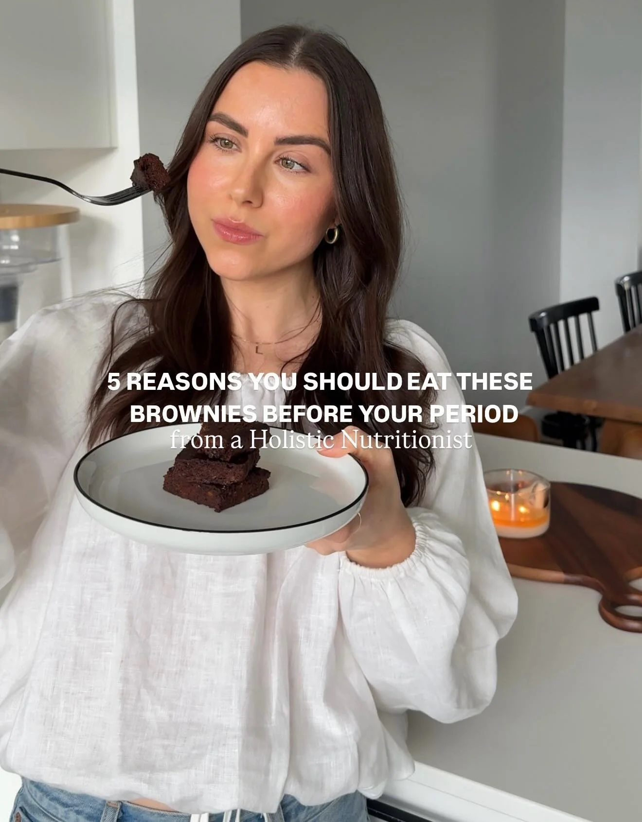 comment BROWNIE and I&rsquo;ll send you the full recipe so you can make these in your next luteal phase!! 🤏🏼

these brownies are the perfect thing to support your hormones during your luteal phase, the complex carbs from the sweet potato supports p
