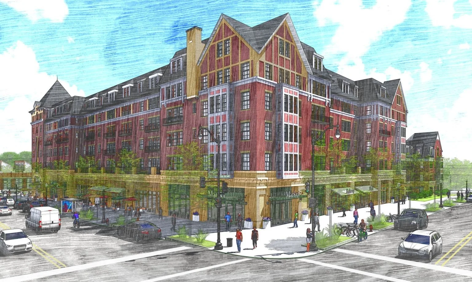 Monroe Street Market Opens Up New Everton Apartments