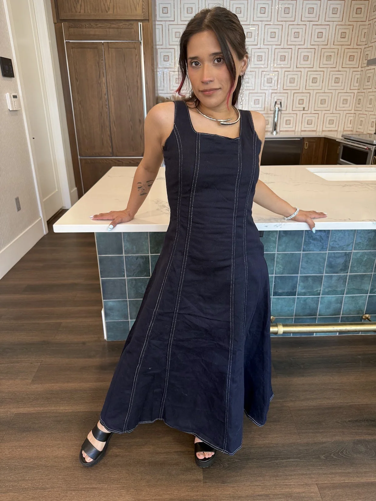 Midnight Denim Maxi