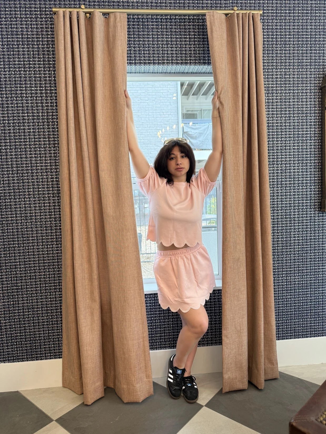 Pearl Scalloped Edge Loungewear