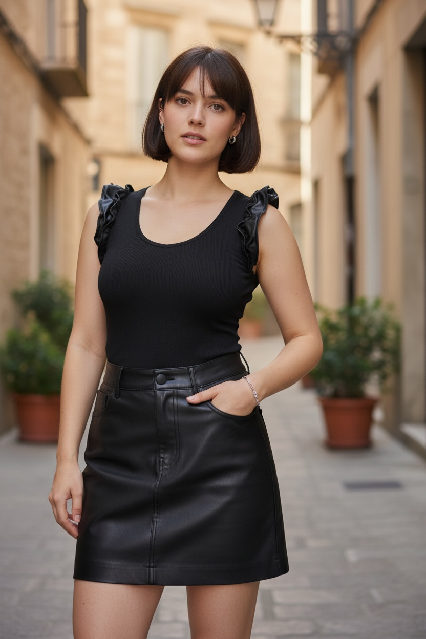 Leatherette Lexie Bodysuit