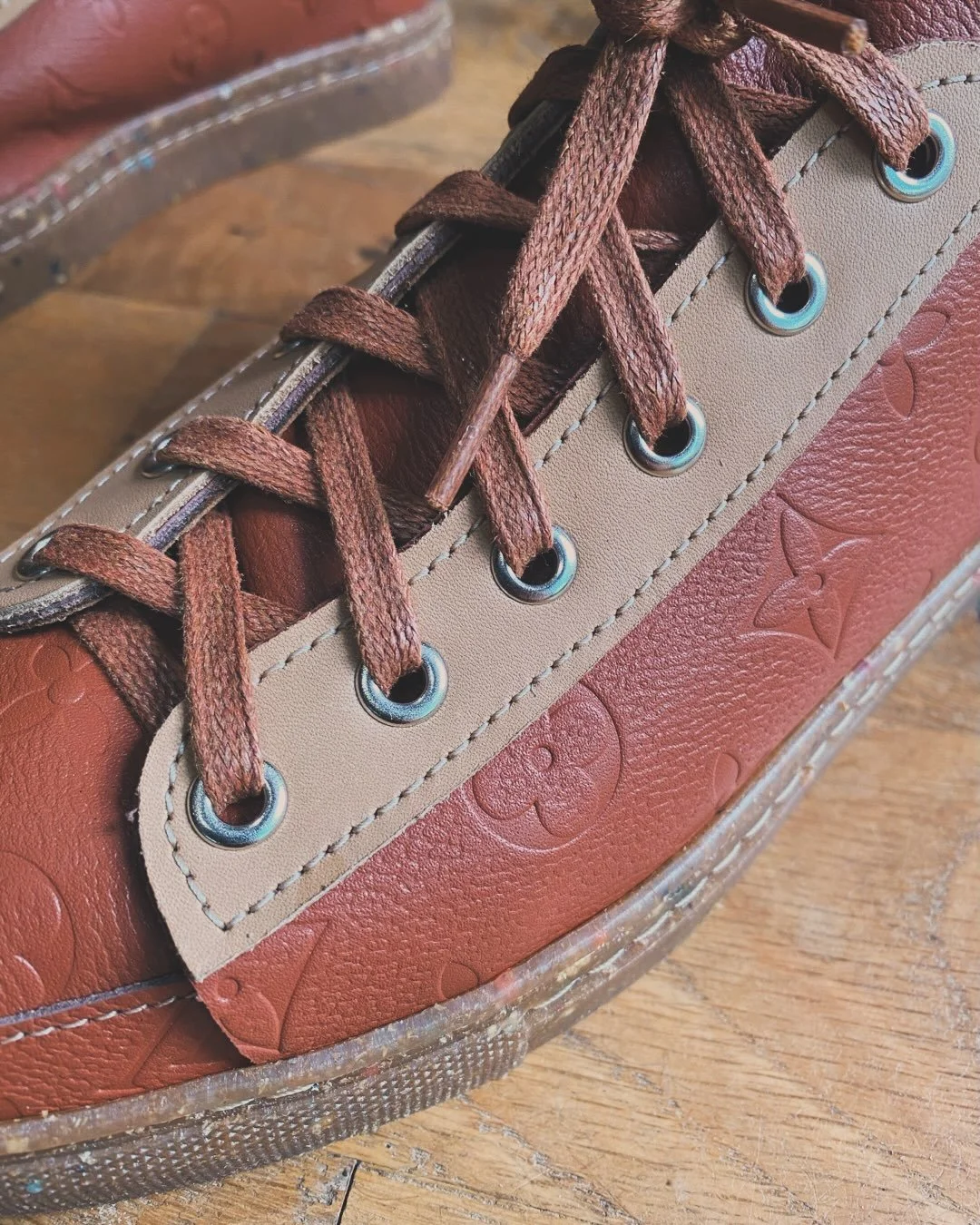 Great job on these one day Sneakers, we dig the lavender high tops!