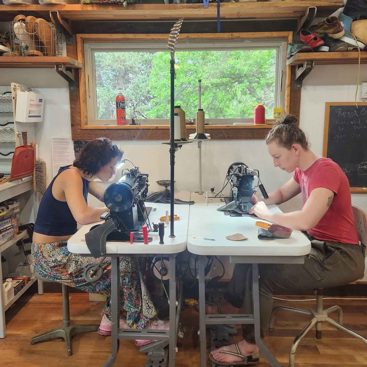 We sure are lucky that the days of Shoe School are filled with interesting people, bright colors, and the vibrant fabrics of life.