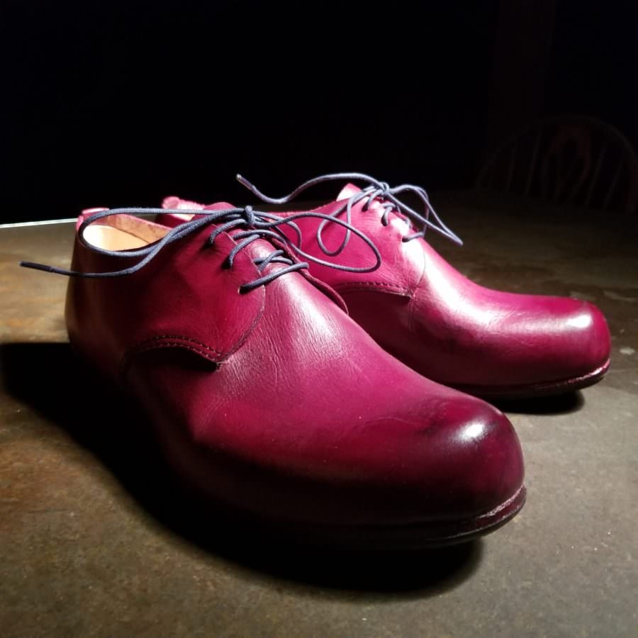 Hand Dyed Unlined Shoes