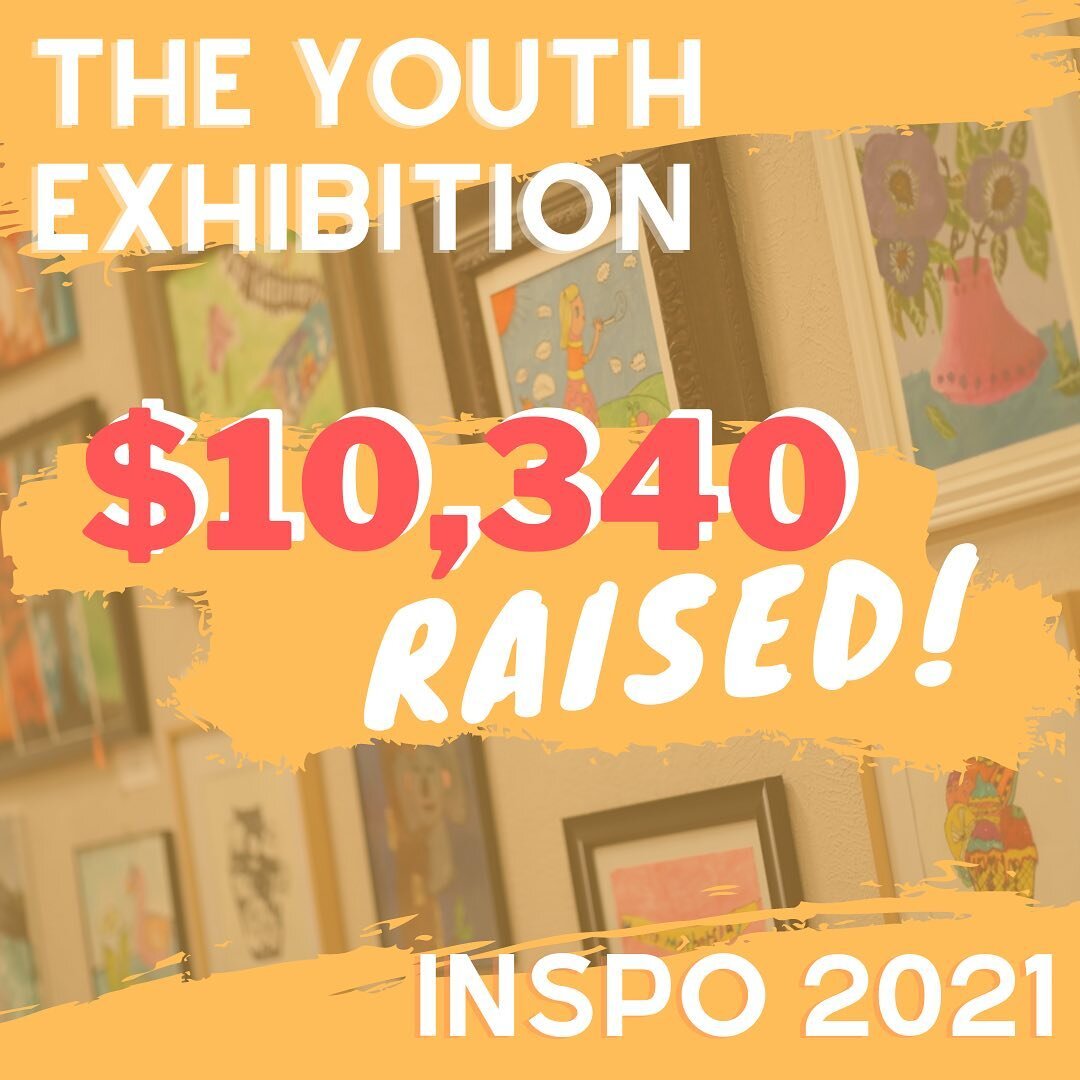 Last night was an unforgettable night for INSPO. 
We had over 150 artworks displayed all by our Youth Exhibitors, and over 50 volunteers &amp; 200+ attendees. This event would not have been possible without the help and support of all the families, v