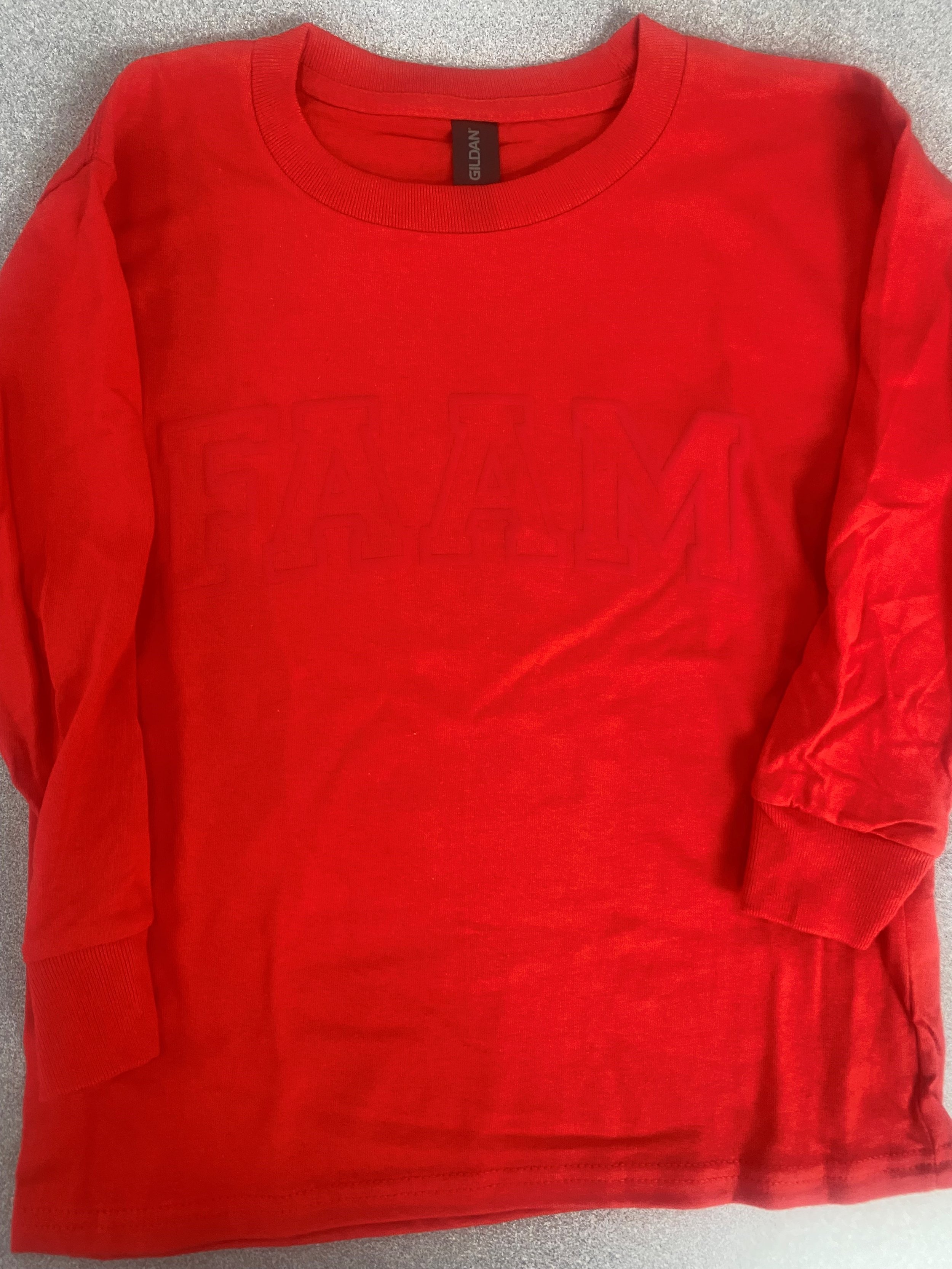 Red FAAM Long Sleeve T-Shirt