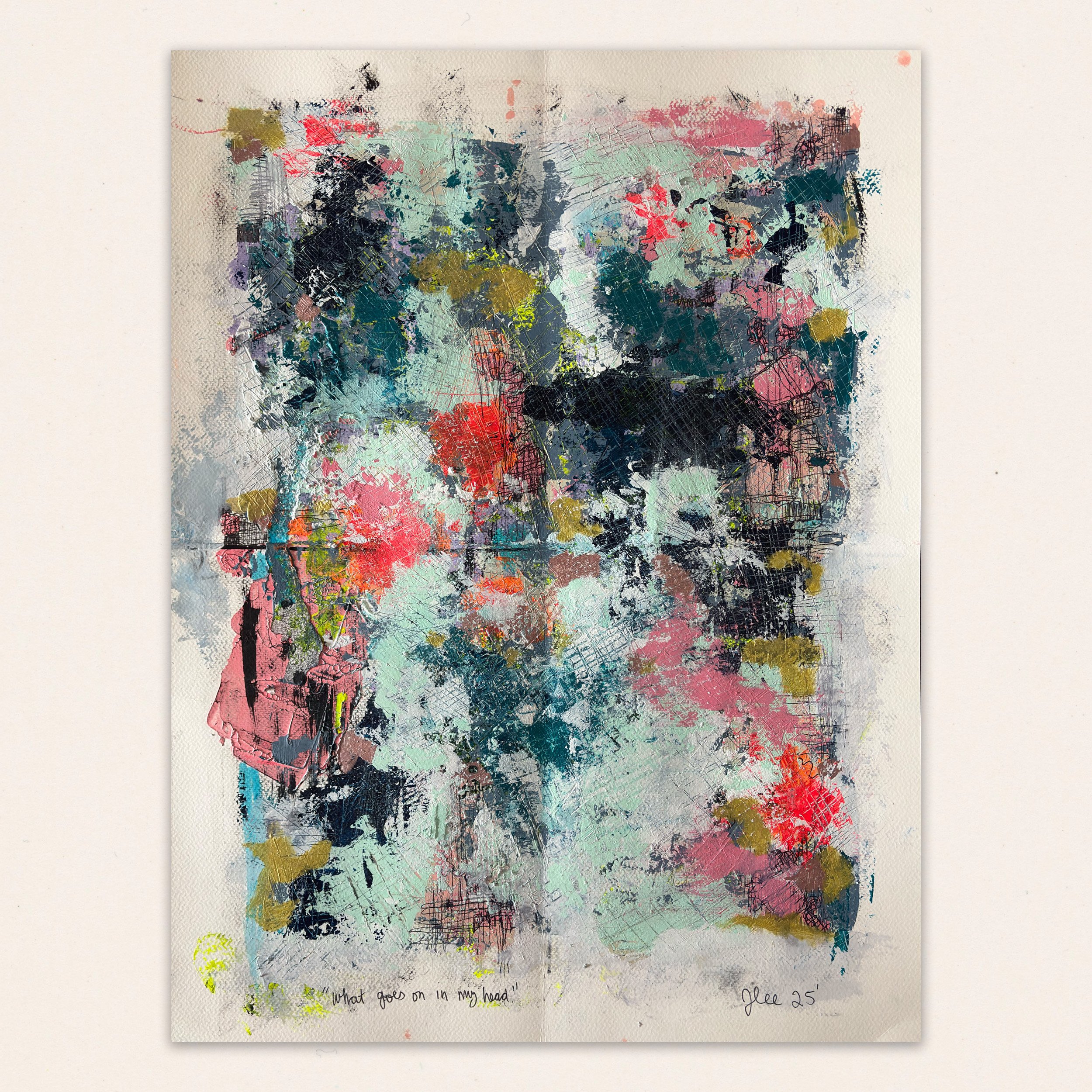 “what goes on in my head” raffle tix