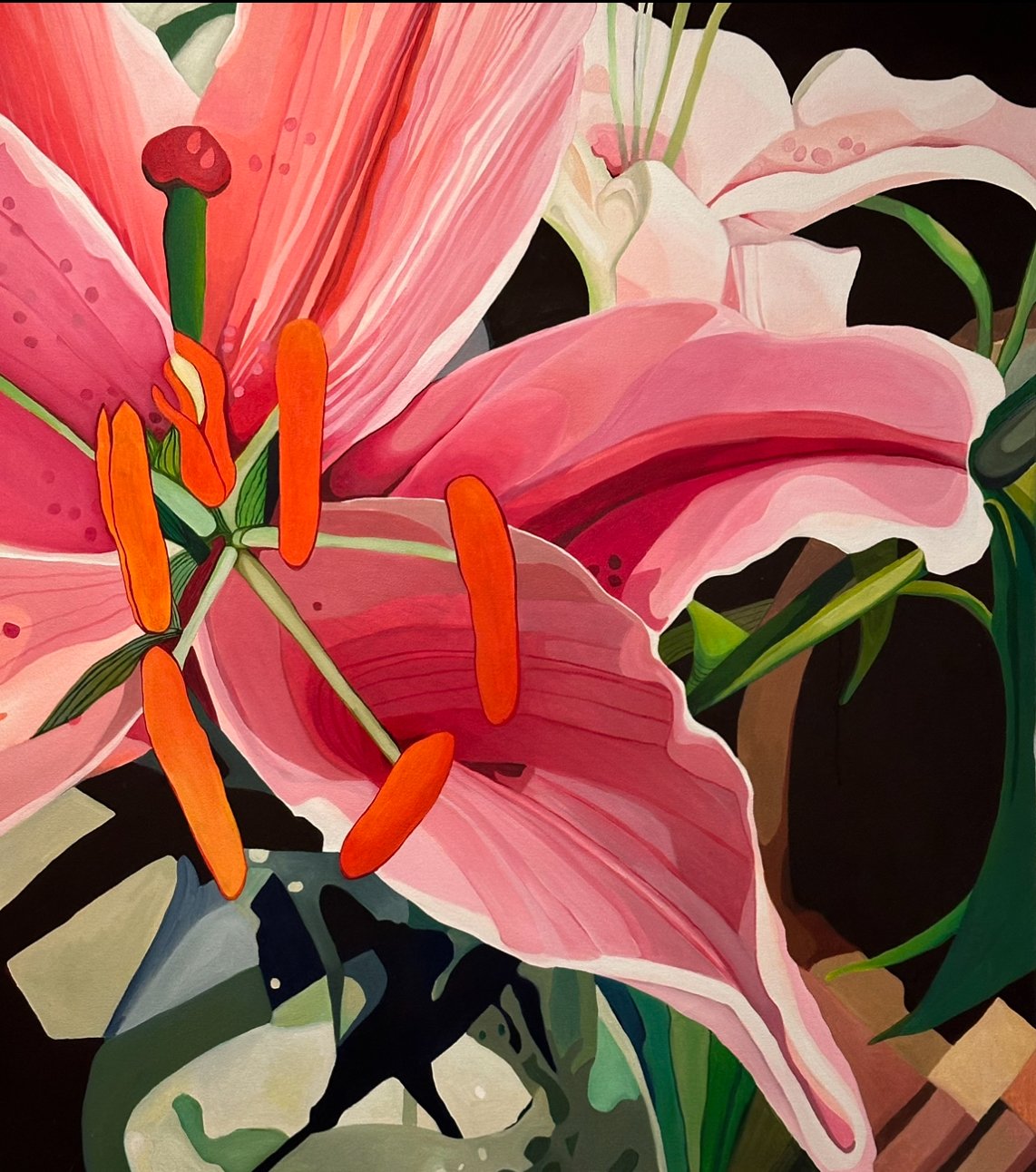 Challenged by the Day Lily.