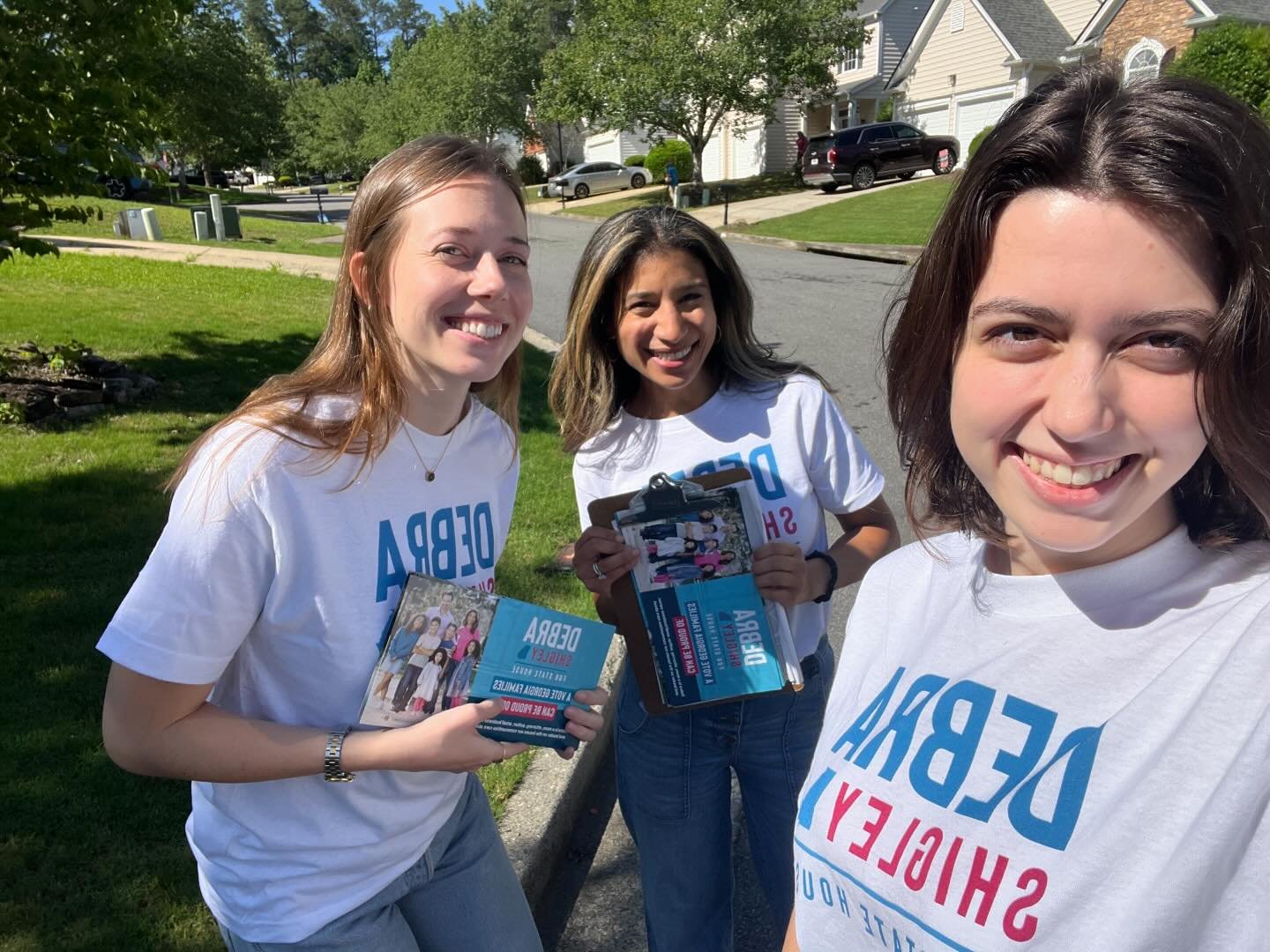 It&rsquo;s a beautiful day to knock doors! ☀️

Reminder: tomorrow, Friday, is the last day of Early Voting. The final day to vote is Election Day, Tuesday May 21st!