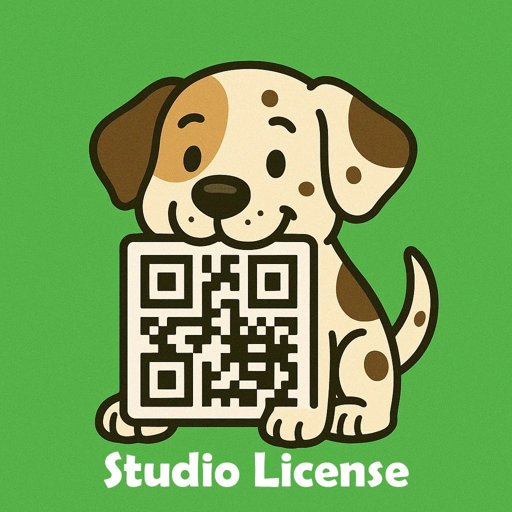 QR Dog App + Lightroom Plugin (Studio License - 5 Dogs)