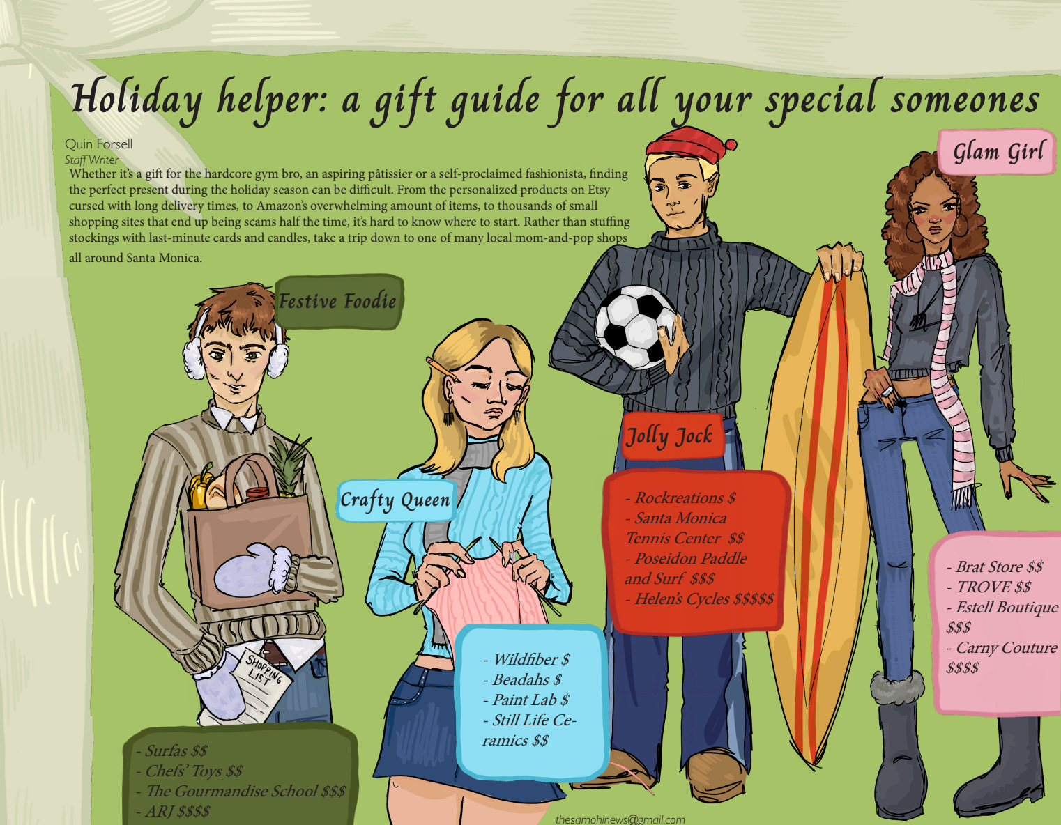 Holiday helper: a gift guide for all your special someones