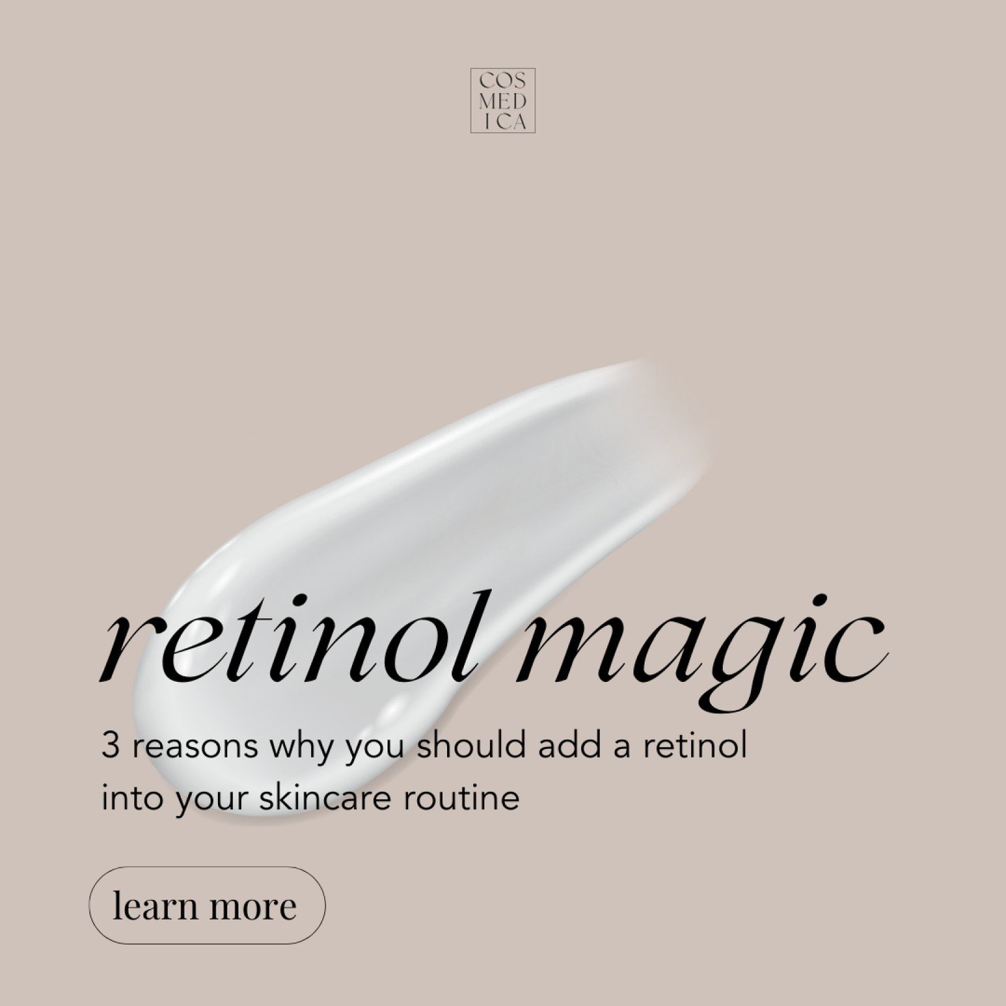 3 MAJOR reasons why you should add Retinol into your skincare routine!

1. Eliminate and minimize signs of aging - lines, wrinkles and texture
2. Brightens skin and evens out tone
3. Minimizes pores and decreases acne and acne scarring.

Everyone can