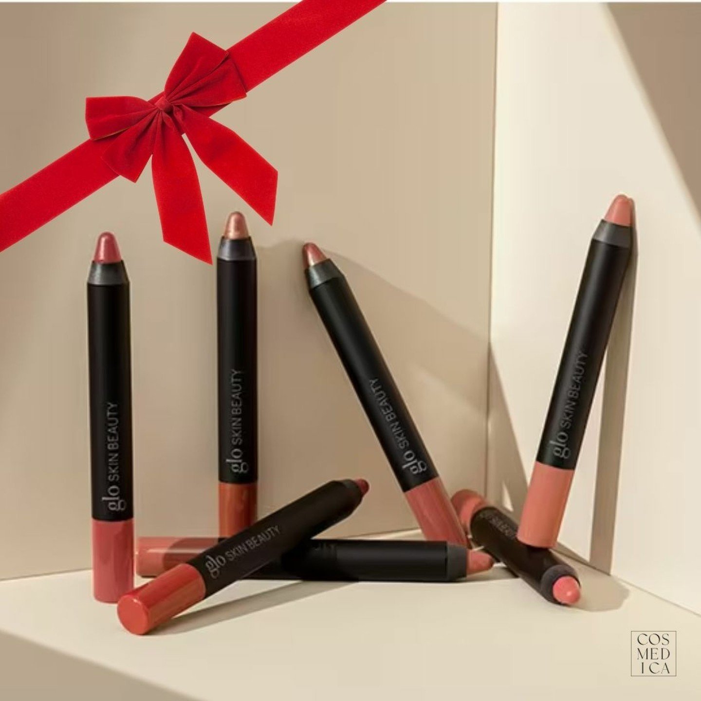 Perfect your pout on day 3 this holiday season with these lip crayons from Glo Minerals. Available in several wearable shades that will take you through all your family functions and events and into the new year ! 
Come on in to grab yours while supp