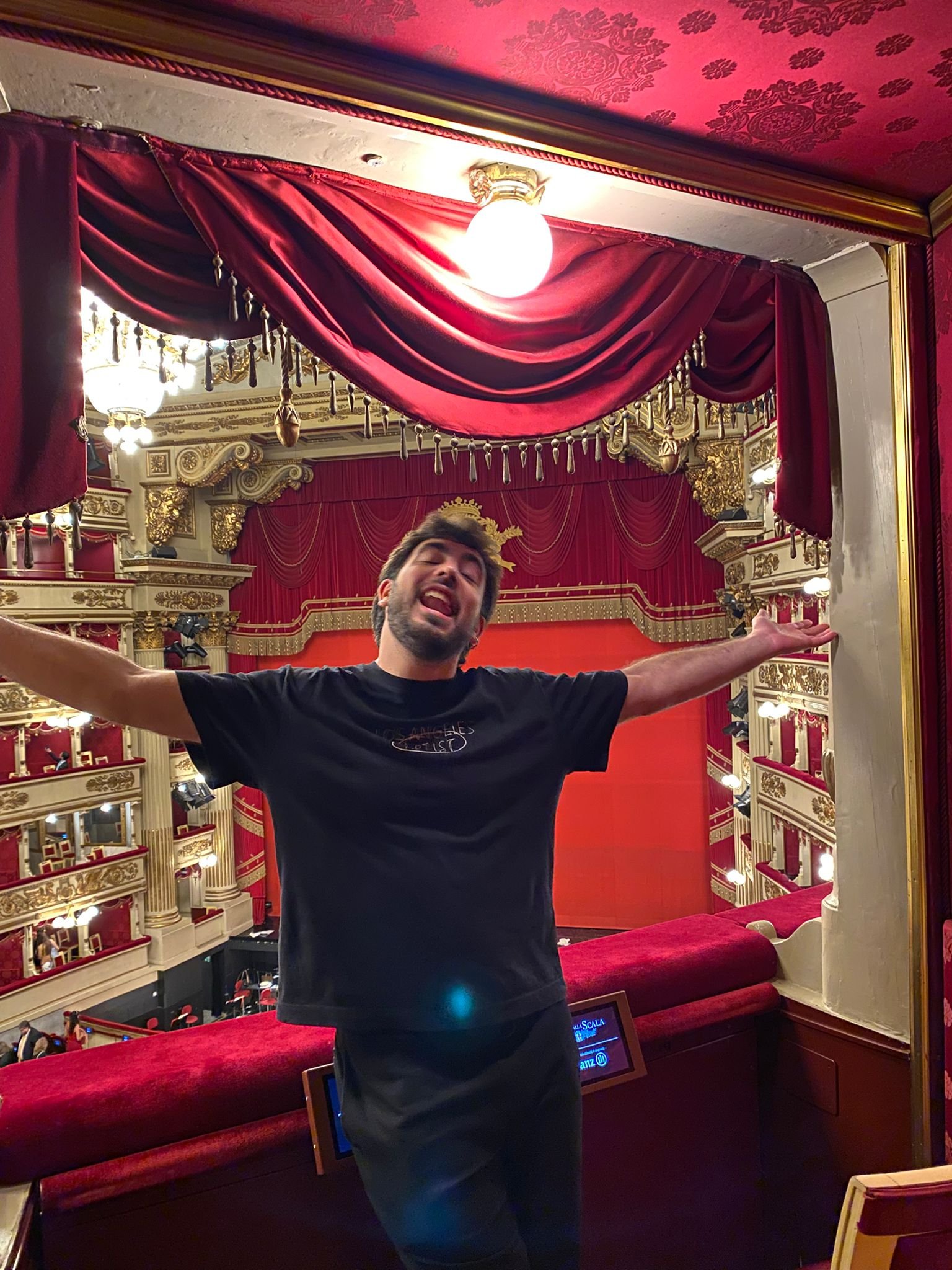 Primera vez en el Teatro Alla Scala