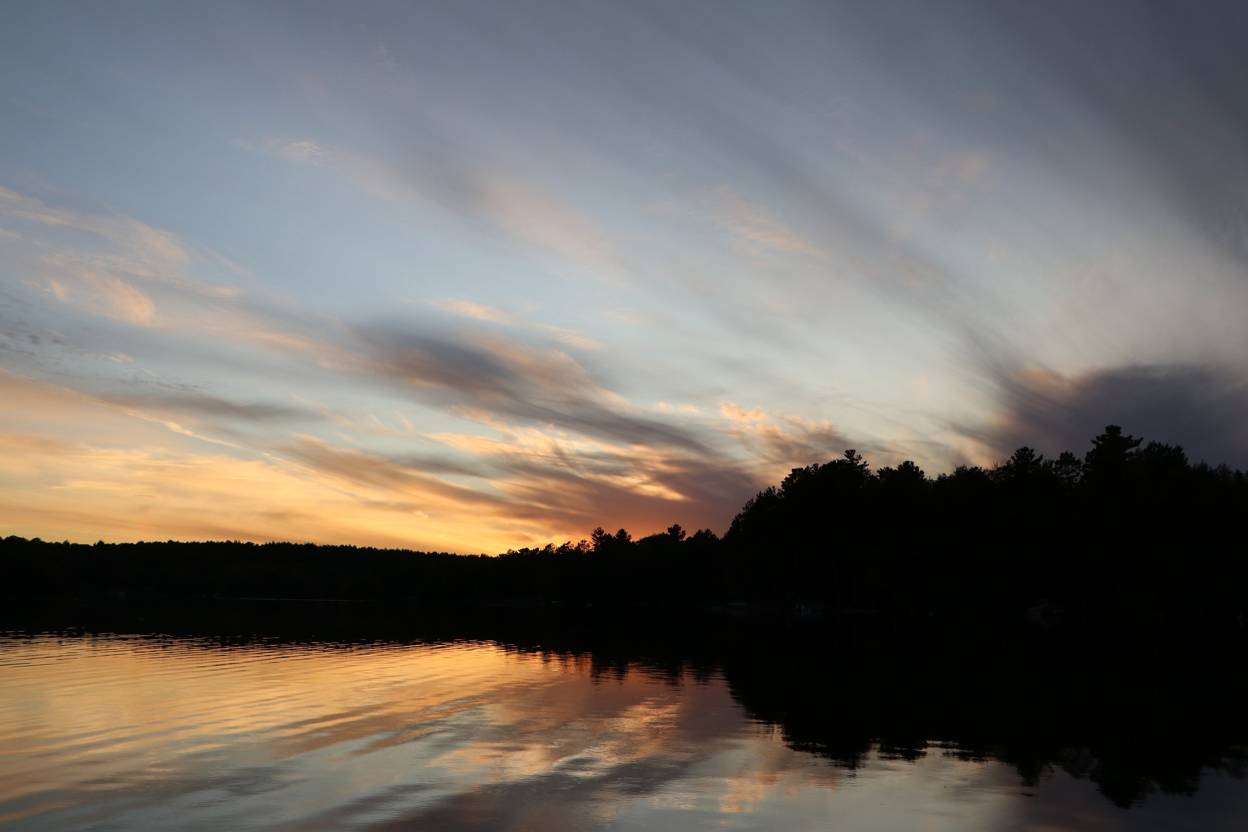 Sunset over Wheeler Lake