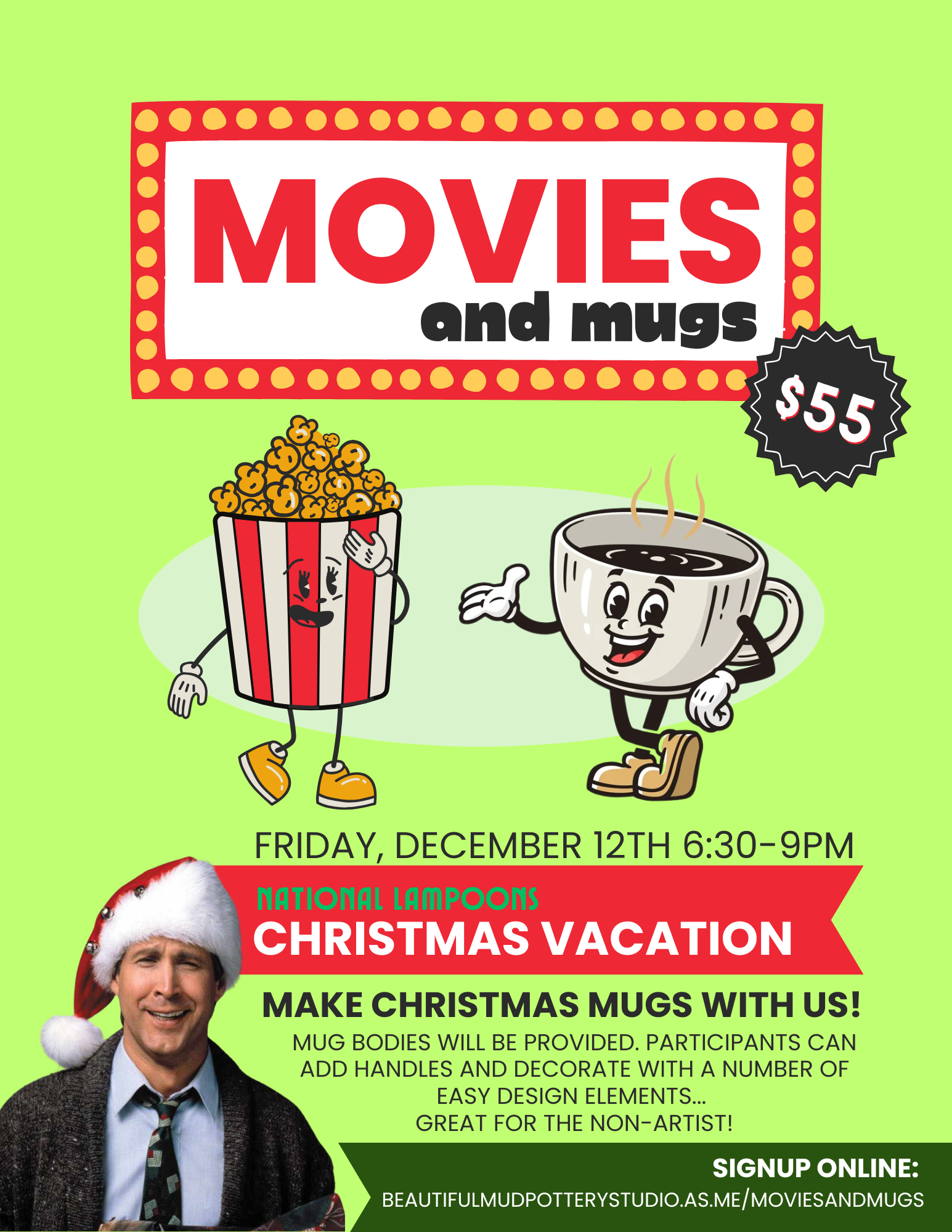 Movie &amp; Mugs - Christmas Vacation