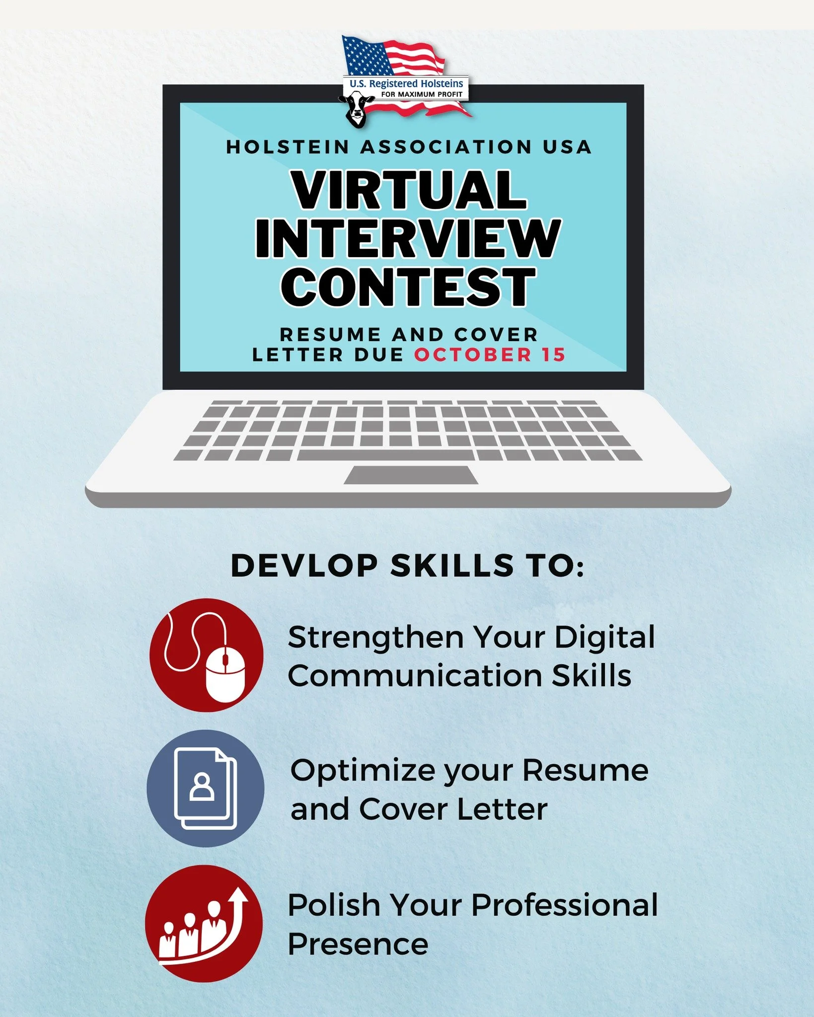 TOMORROW is your last chance to enter the Virtual Interview Contest! 

Don&rsquo;t miss out on this great opportunity to sharpen your resume and cover letter writing skills, boost your confidence, and get prepared to ace your next interview while com