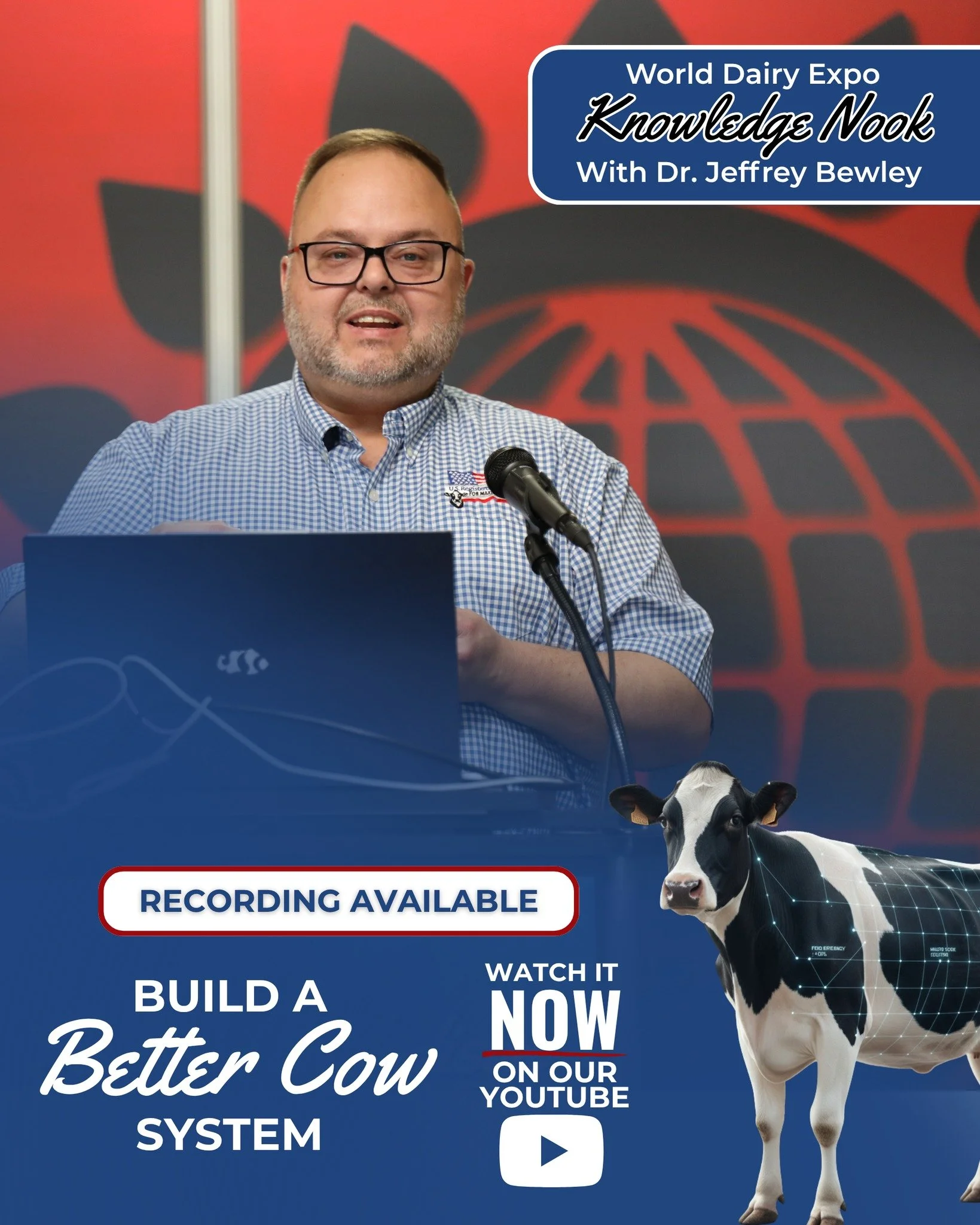 Missed the Build A Better Cow presentation at World Dairy Expo?

The full recording of Dr. Jeffrey Bewley&rsquo;s Knowledge Nook session at @wdexpo is now live on our YouTube channel!

Dive in as Dr. Bewley breaks down the Build a Better Cow System, 