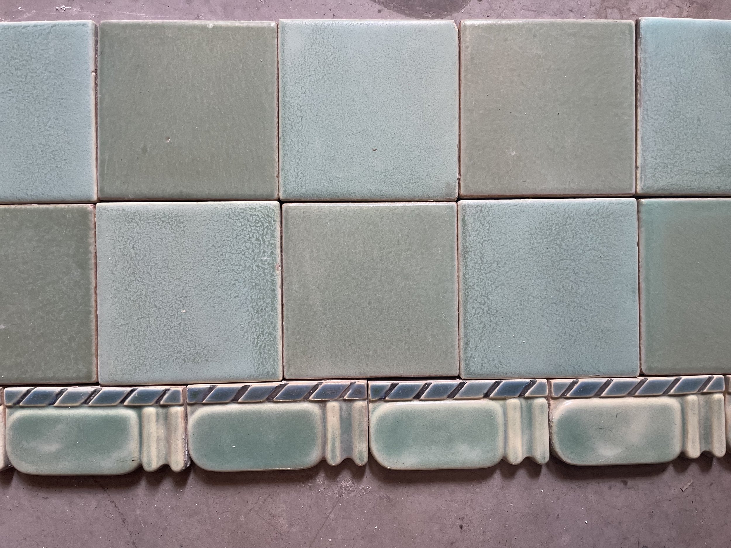 AETCo Faience Fireplace Surround