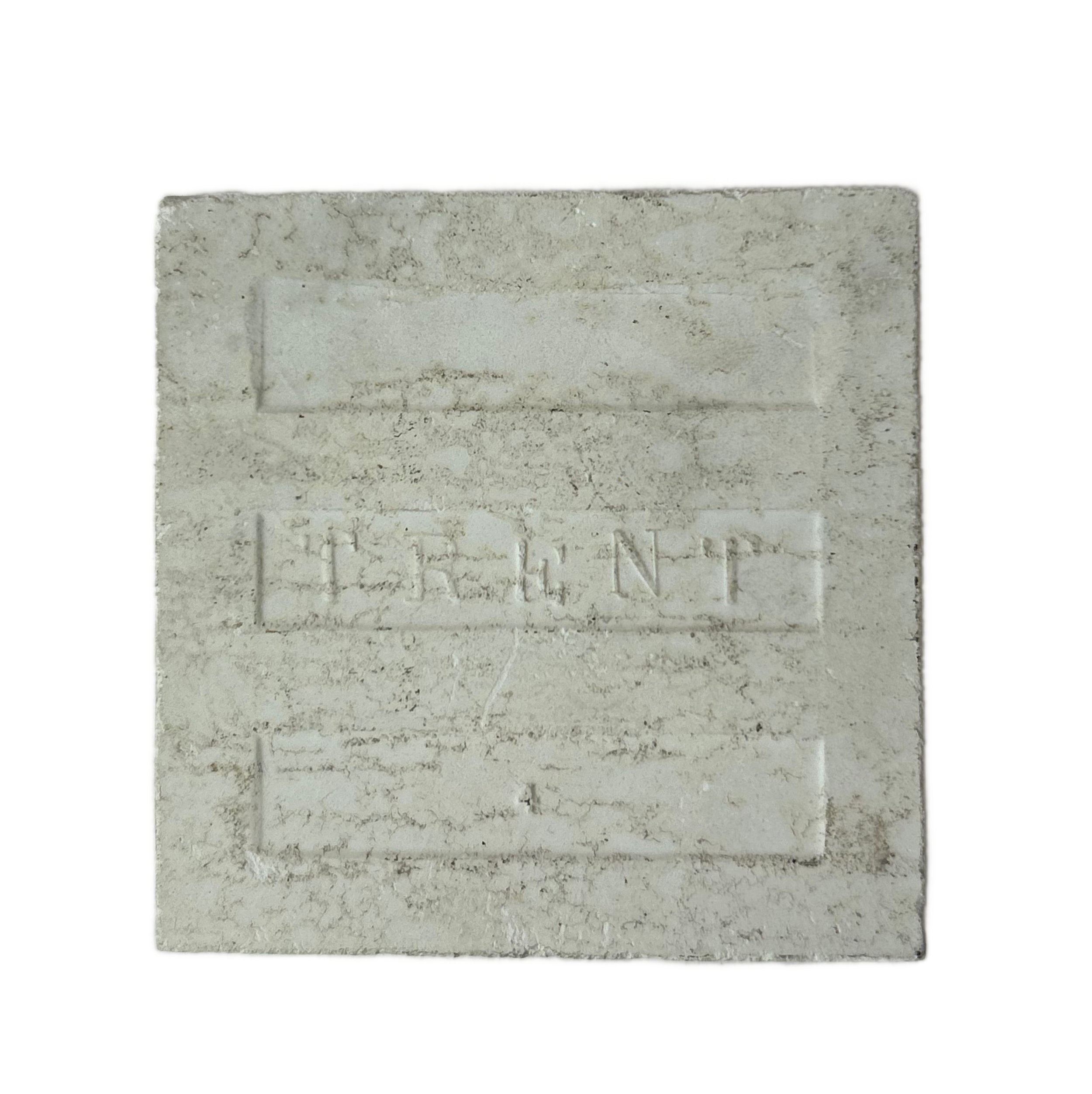 Victorian Tile Solid Light Blue Crazed Trent Tile Square