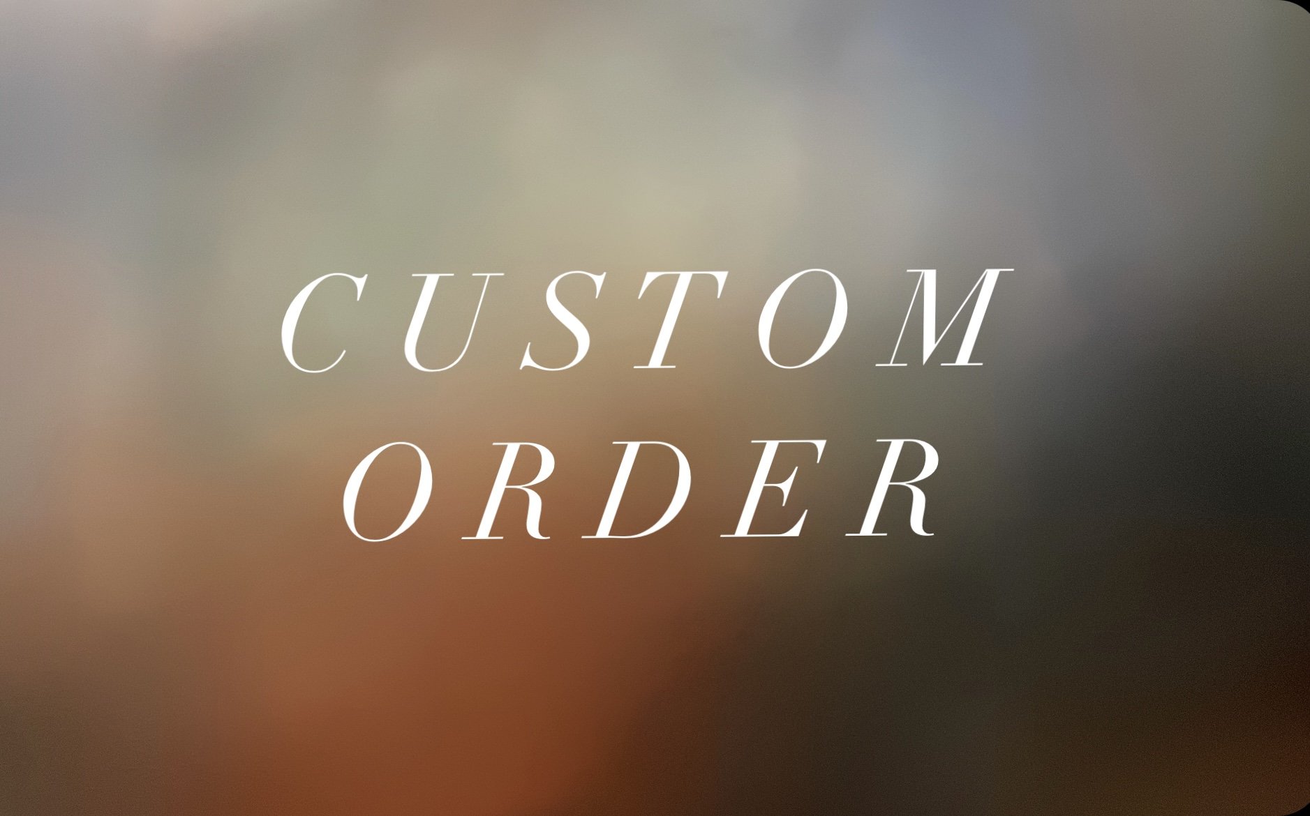 Custom Order: MEID