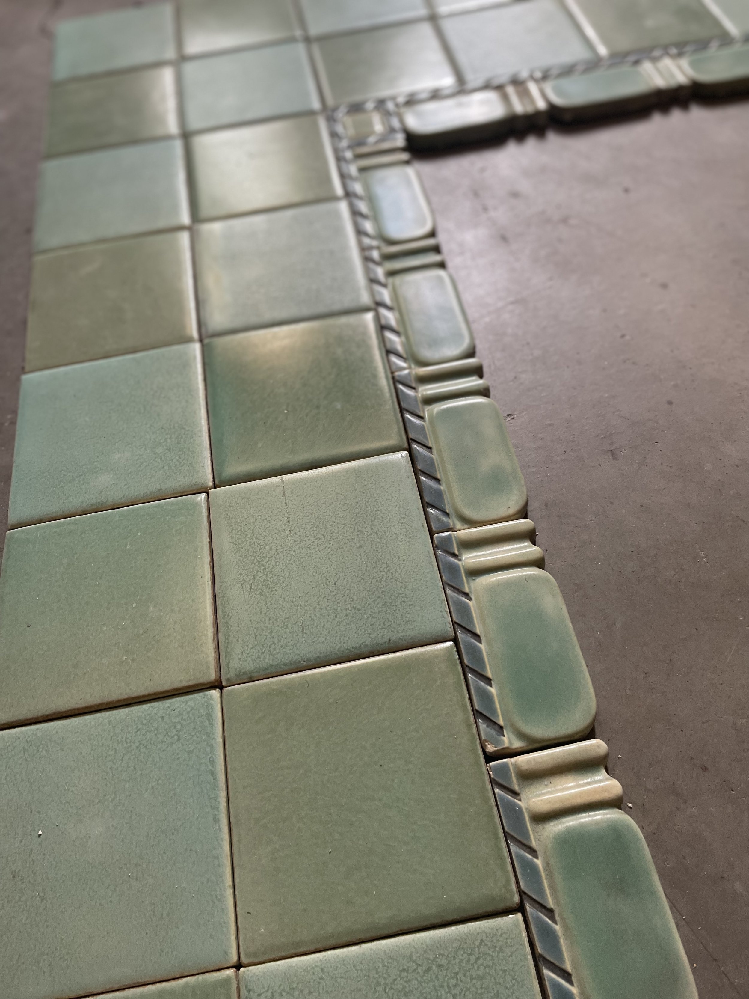 AETCo Faience Fireplace Surround