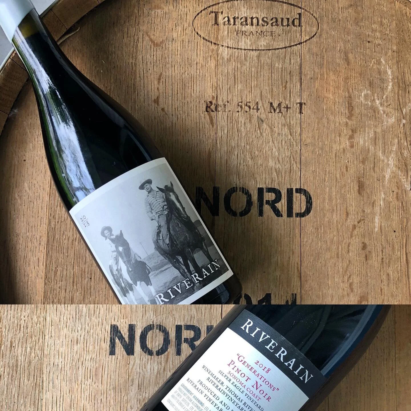 On behalf of your Riverain family, we are excited to share some exciting news regarding our long awaited release of our first ever Pinot Noir! After 5 years of our constant pestering, our esteemed winemaker, Thomas Rivers Brown, finally caved into ou