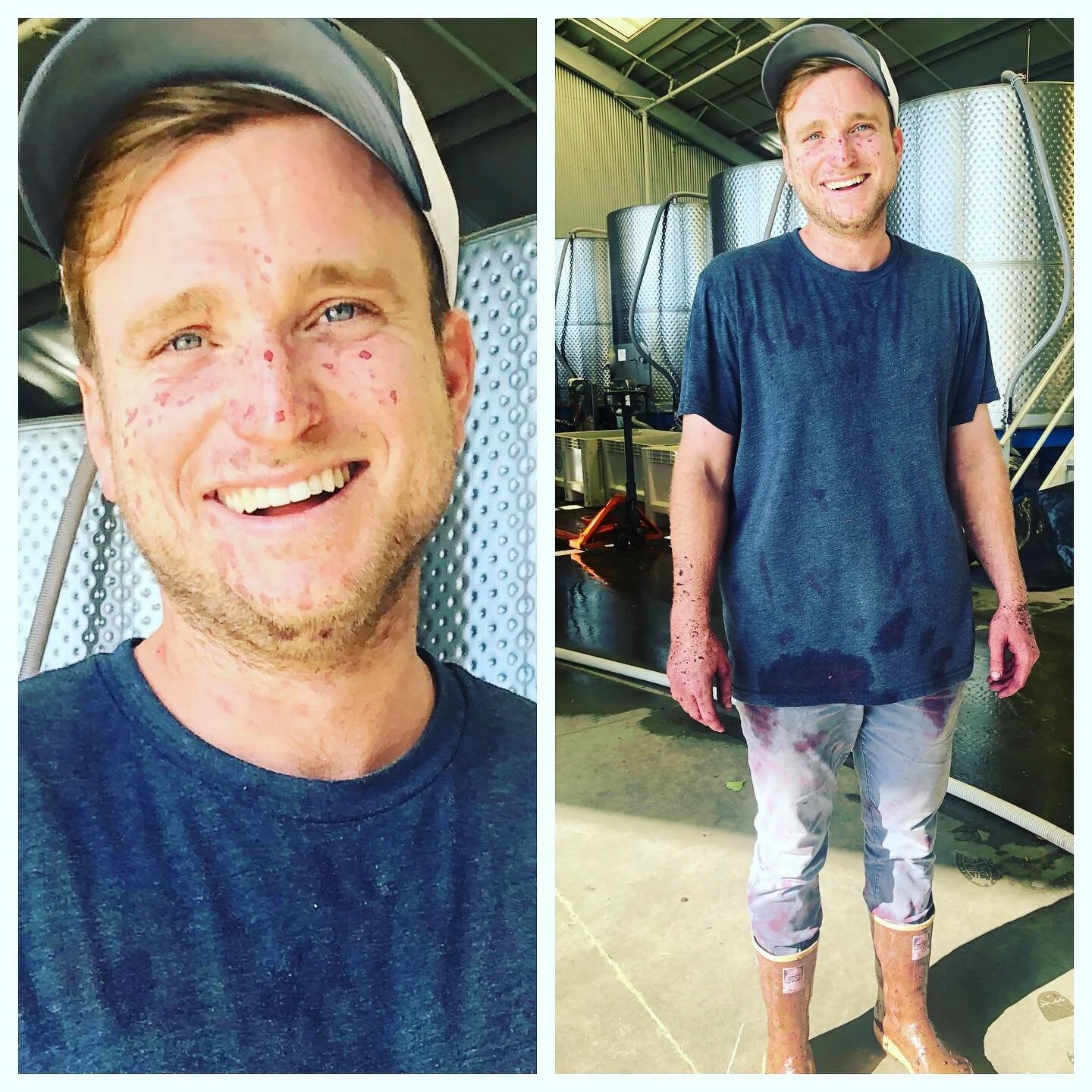 Hey Scott Gray, how about a little more Riverain in the tank and less on you! Harvest 2019 is in the books. #riverain #facesofharvest