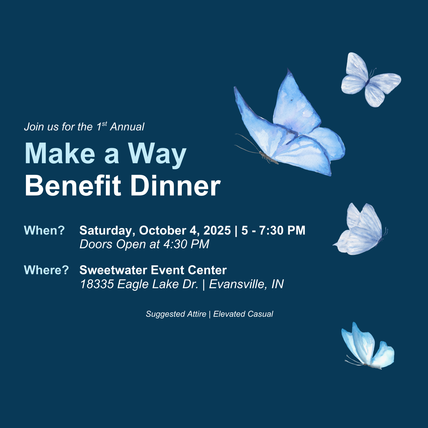 Make a Way Benefit Dinner