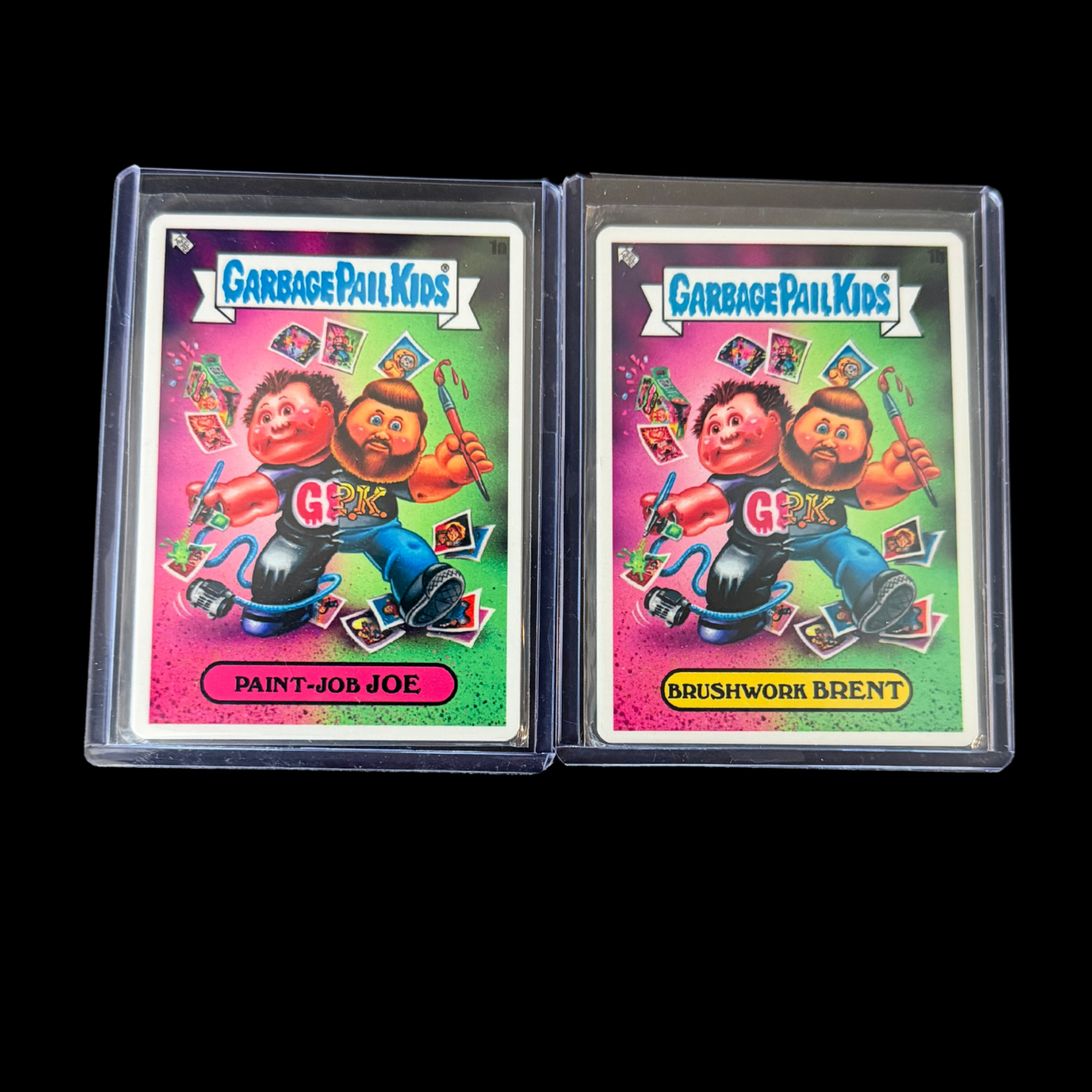 GARBAGE PAIL KIDS PHILLY NON-SPORT SHOW METAL CARDS PAINT-JOB JOE 2019