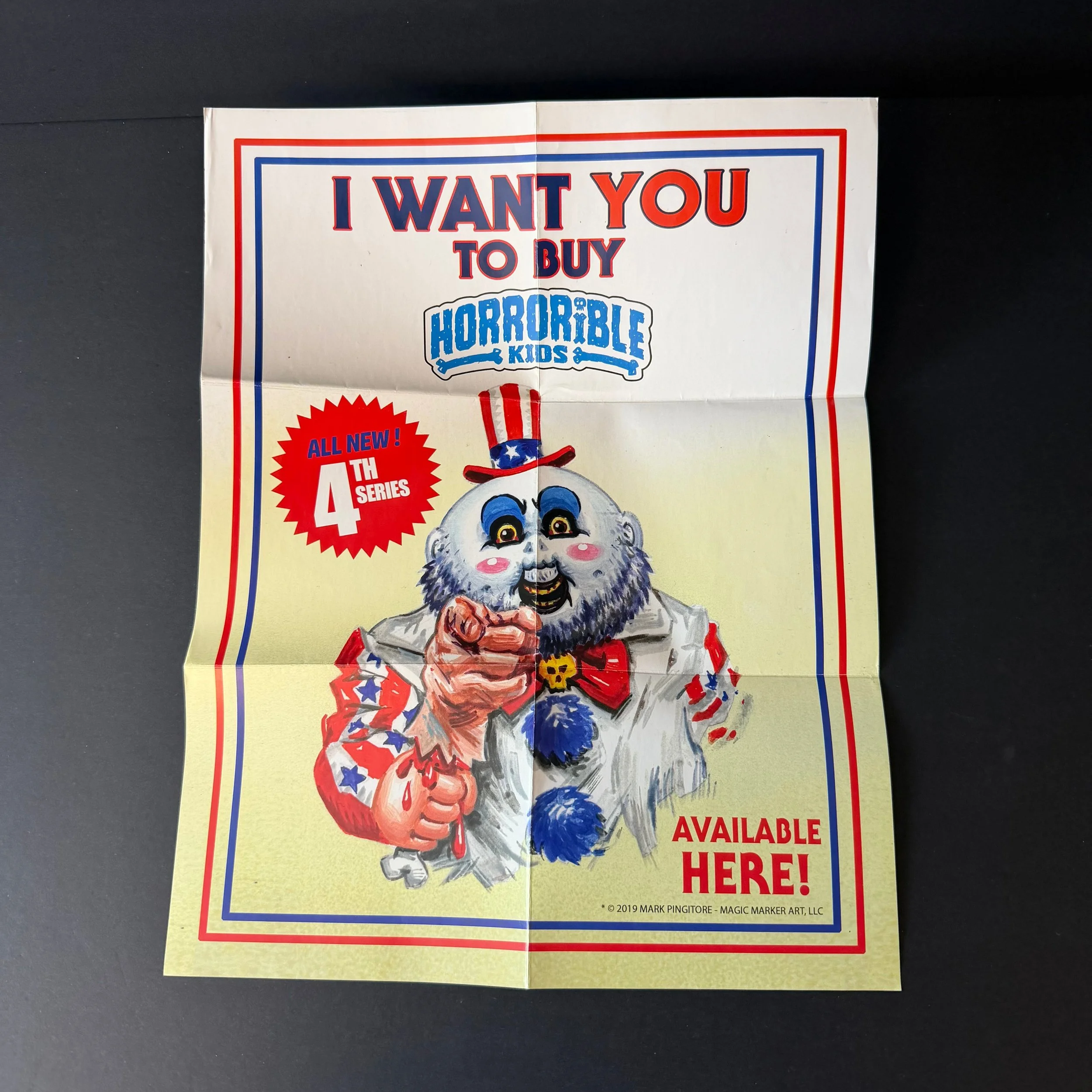 Horrible Kids Series 4 Poster- Mark Pingitore