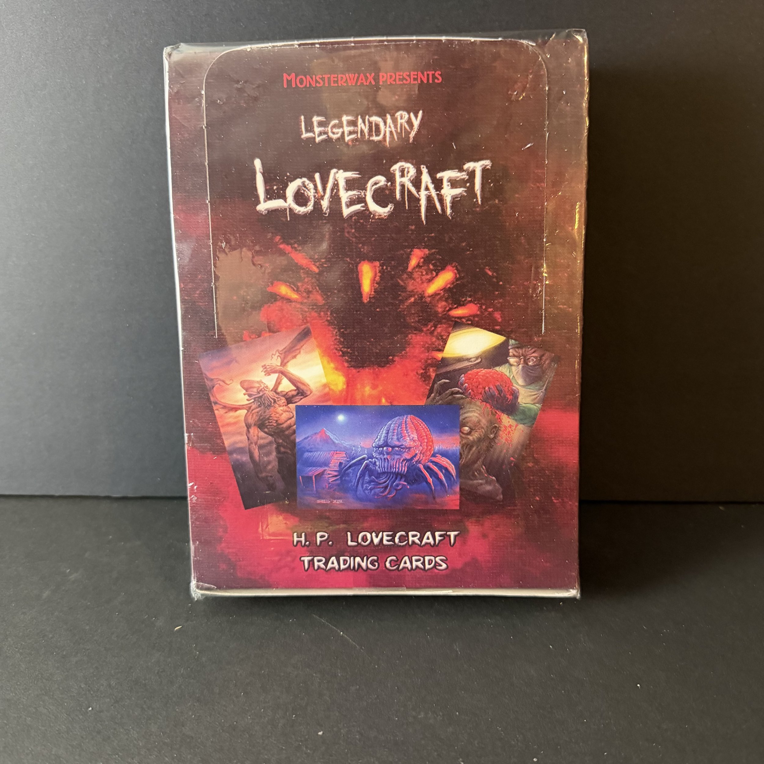 LEGENDARY LOVECRAFT H.P. LOVECRAFT MONSTERWAX BOX SEALED #60/500 2013