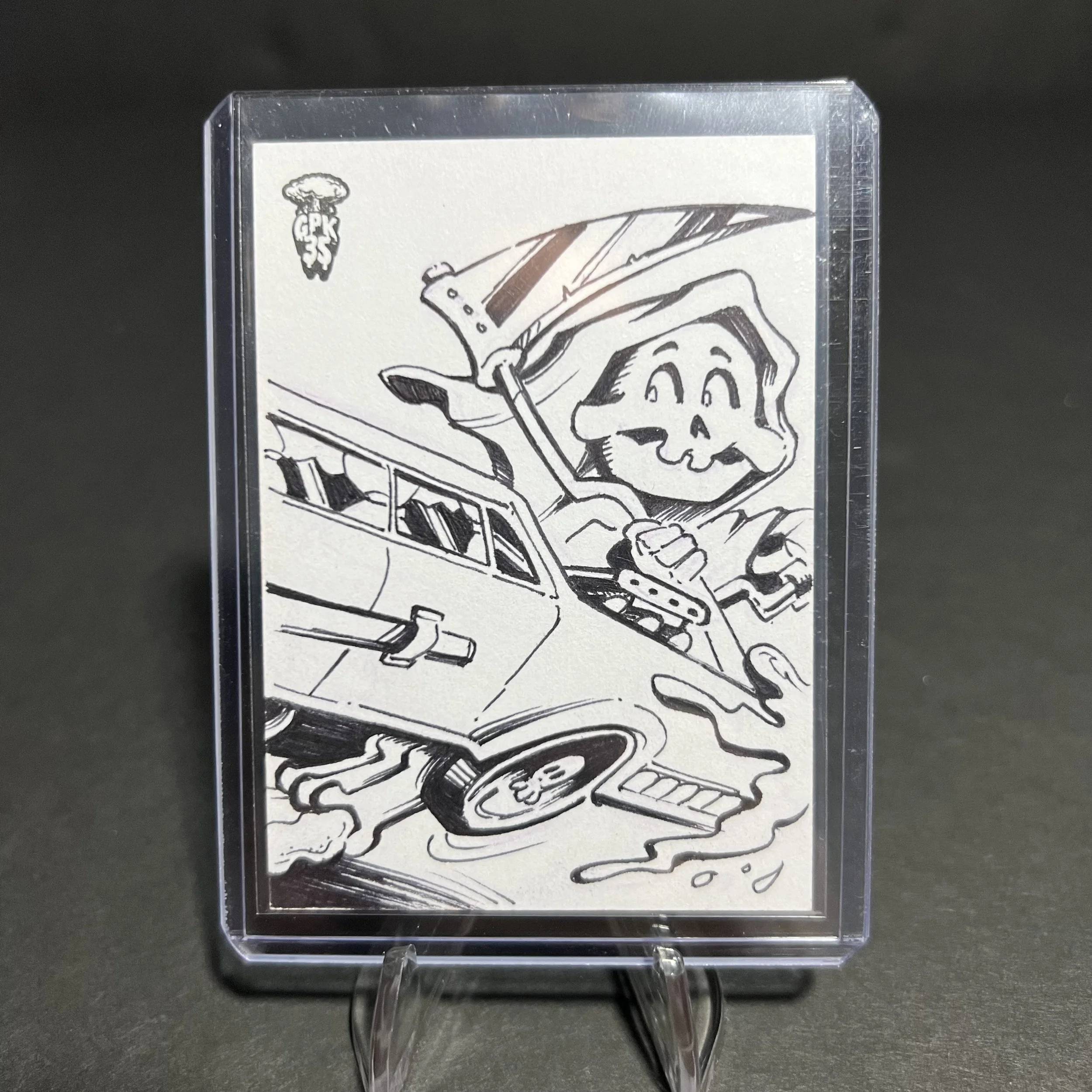 GRIM JIM Sketch Card By Ziggy Monserrat KRASHERS 2020