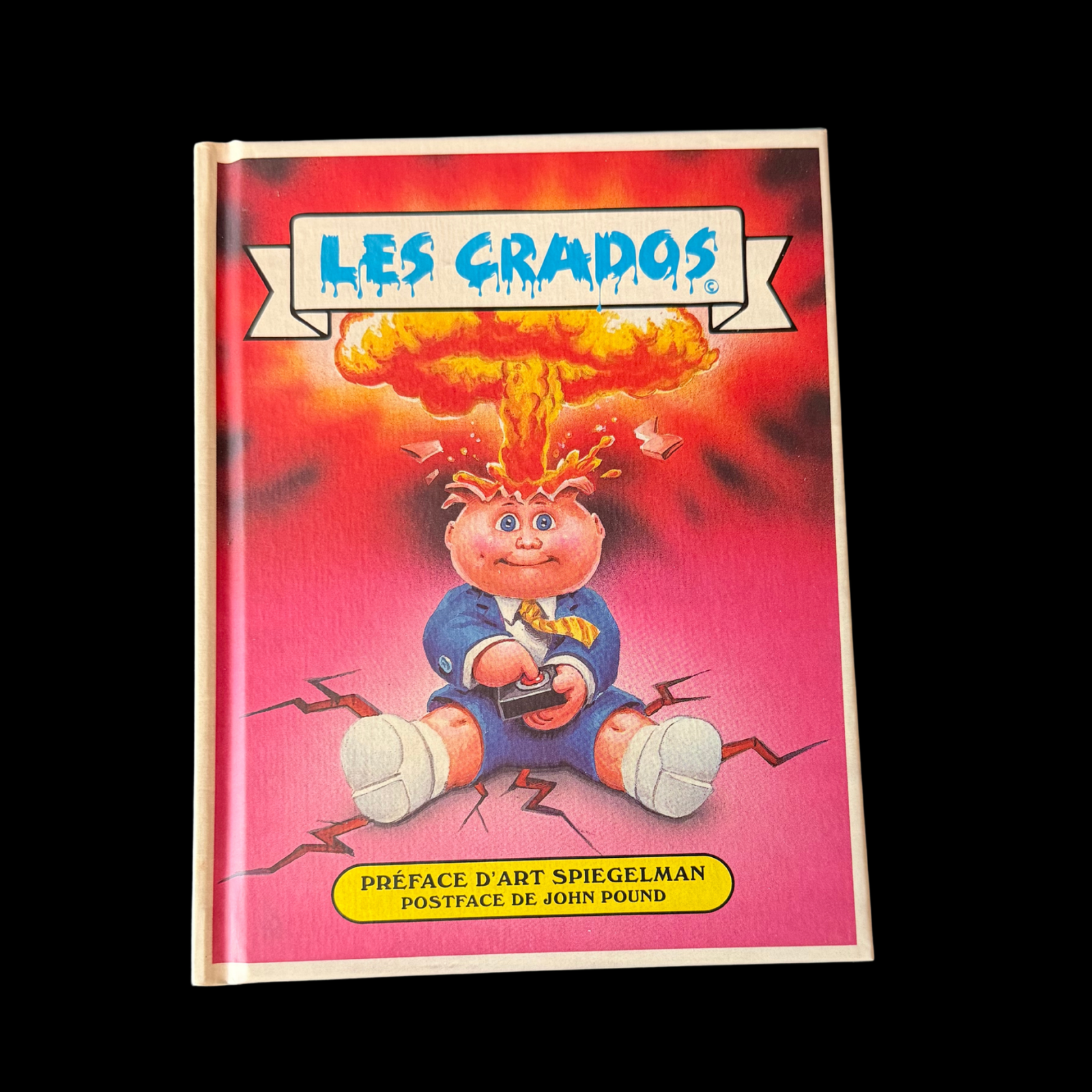 2012 GARBAGE PAIL KIDS FRANCE LES CRADOS ART BOOK SPIEGELMAN JOHN POUND