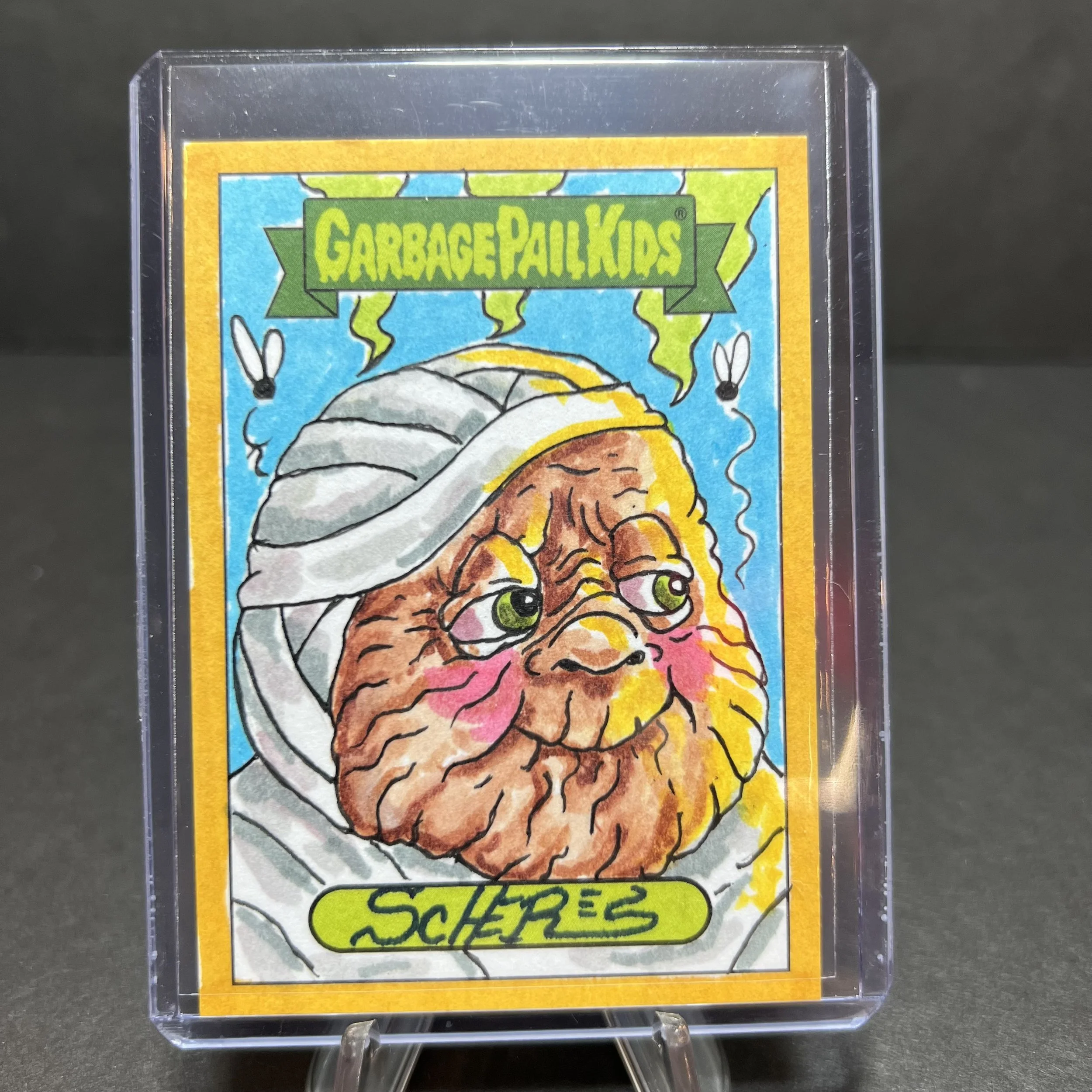 GARBAGE PAIL KIDS WRAPPIN' RUTH SKETCH CARD SCHERES SCRATCH N STINK 2019
