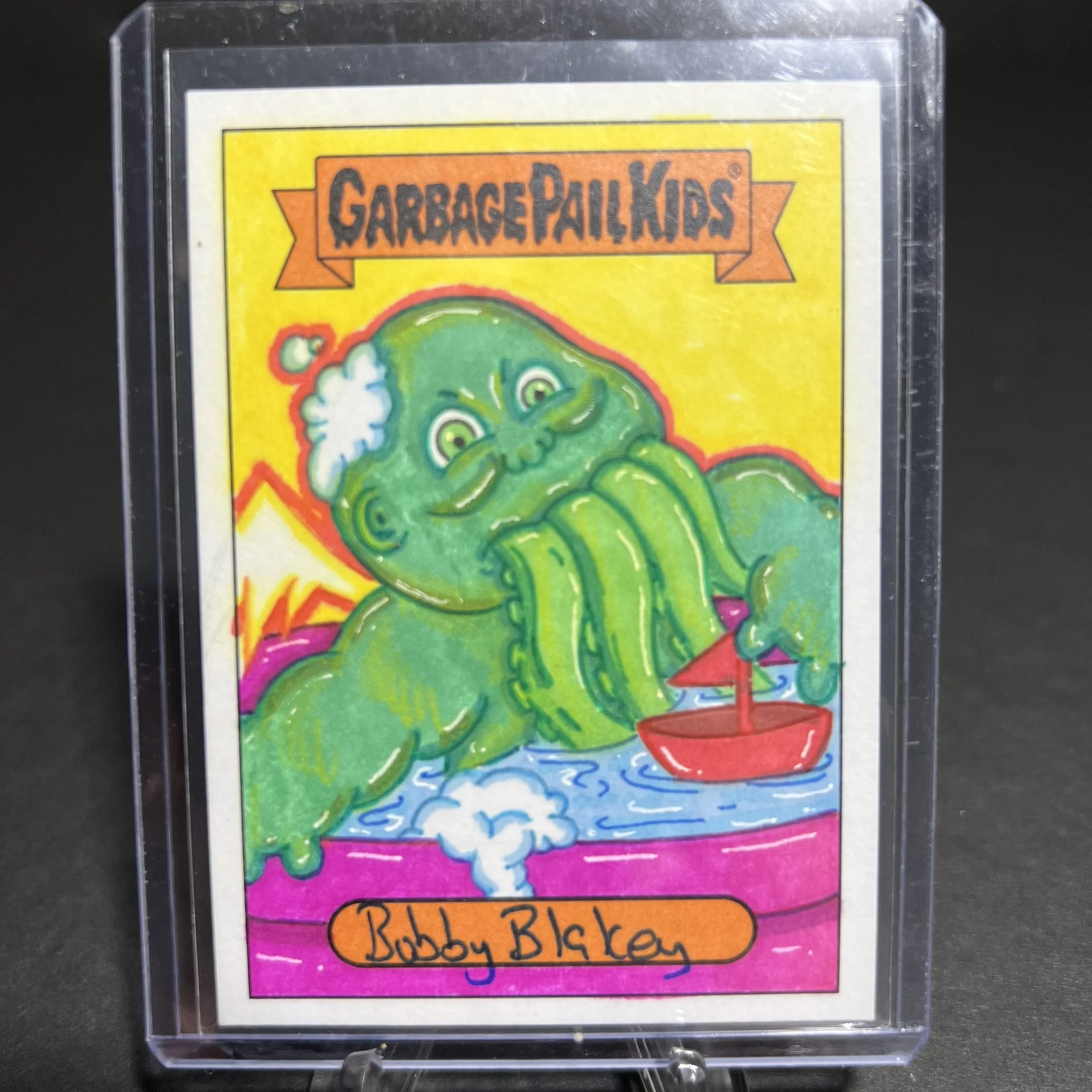 BATH TYMON CARD BY OH THE HORROR-IBLE BOBBY BLAKEY