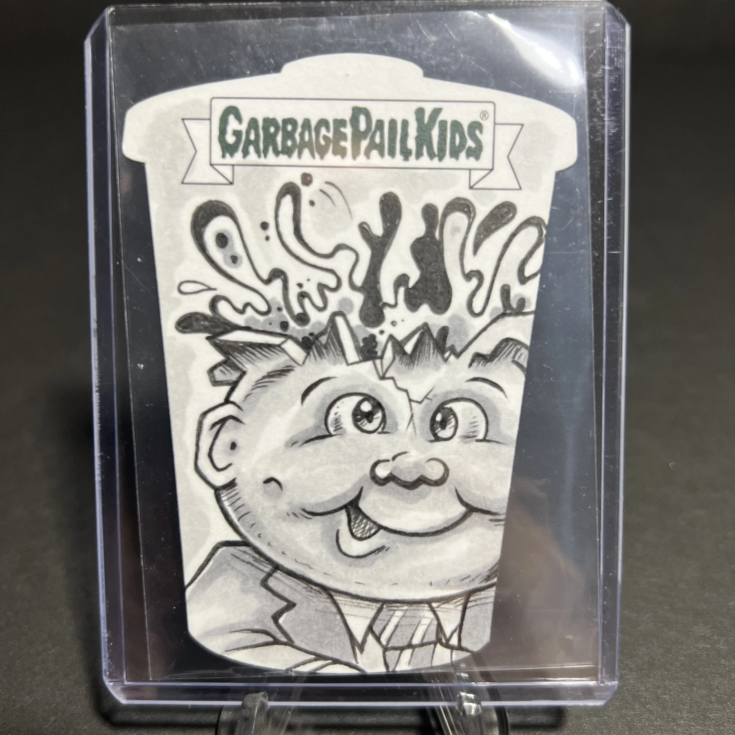 ADAM BOMB TRASH CAN SKETCH CARD BY CHENDUZ LATE TO SCHOOL