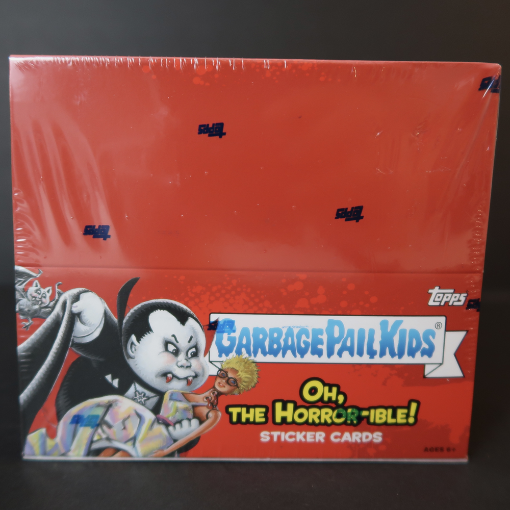Oh The Horror-ible! Factory Sealed Hobby Box - 2018 — GPK & WACKY