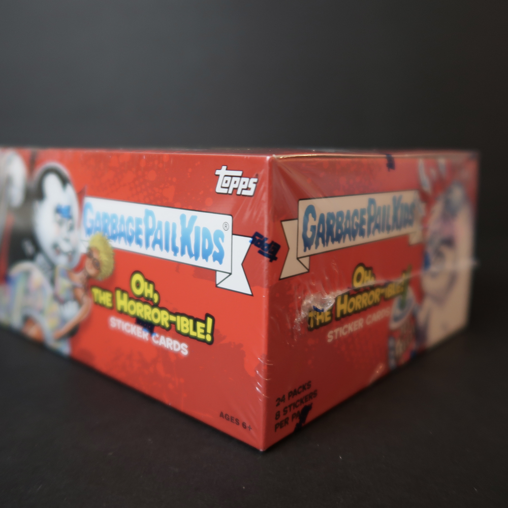 Oh The Horror-ible! Factory Sealed Hobby Box - 2018 — GPK & WACKY
