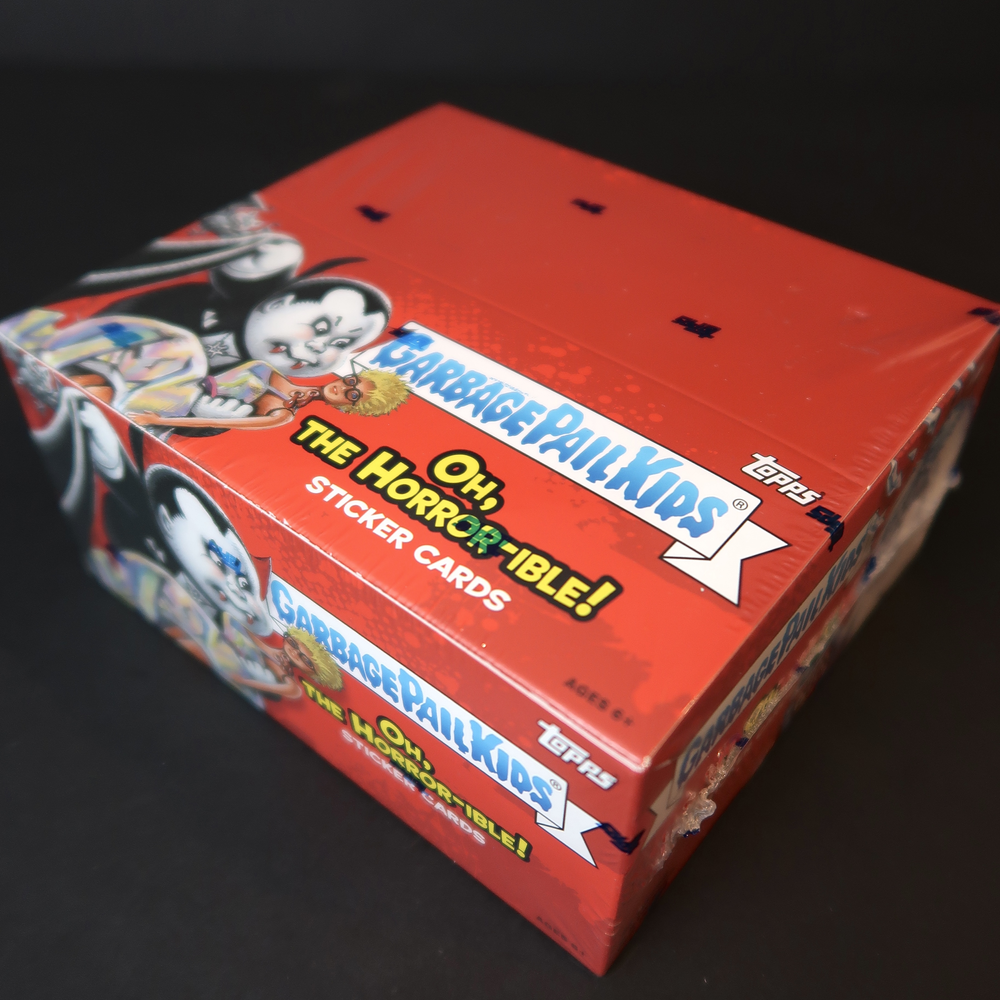 Oh The Horror-ible! Factory Sealed Hobby Box - 2018 — GPK & WACKY
