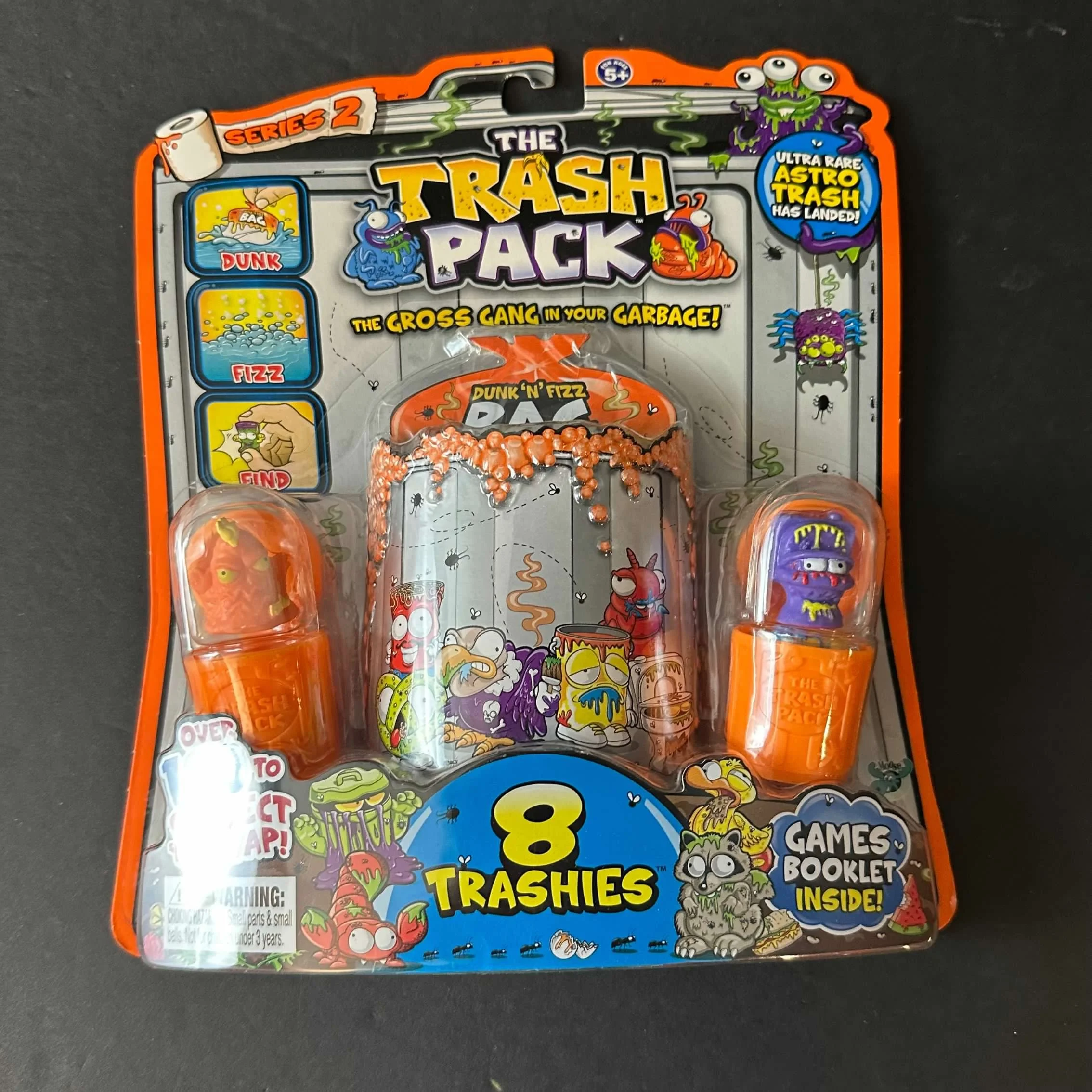 The Trash Pack Series 2 - 8 Trashies Pack Dunk N Fizz